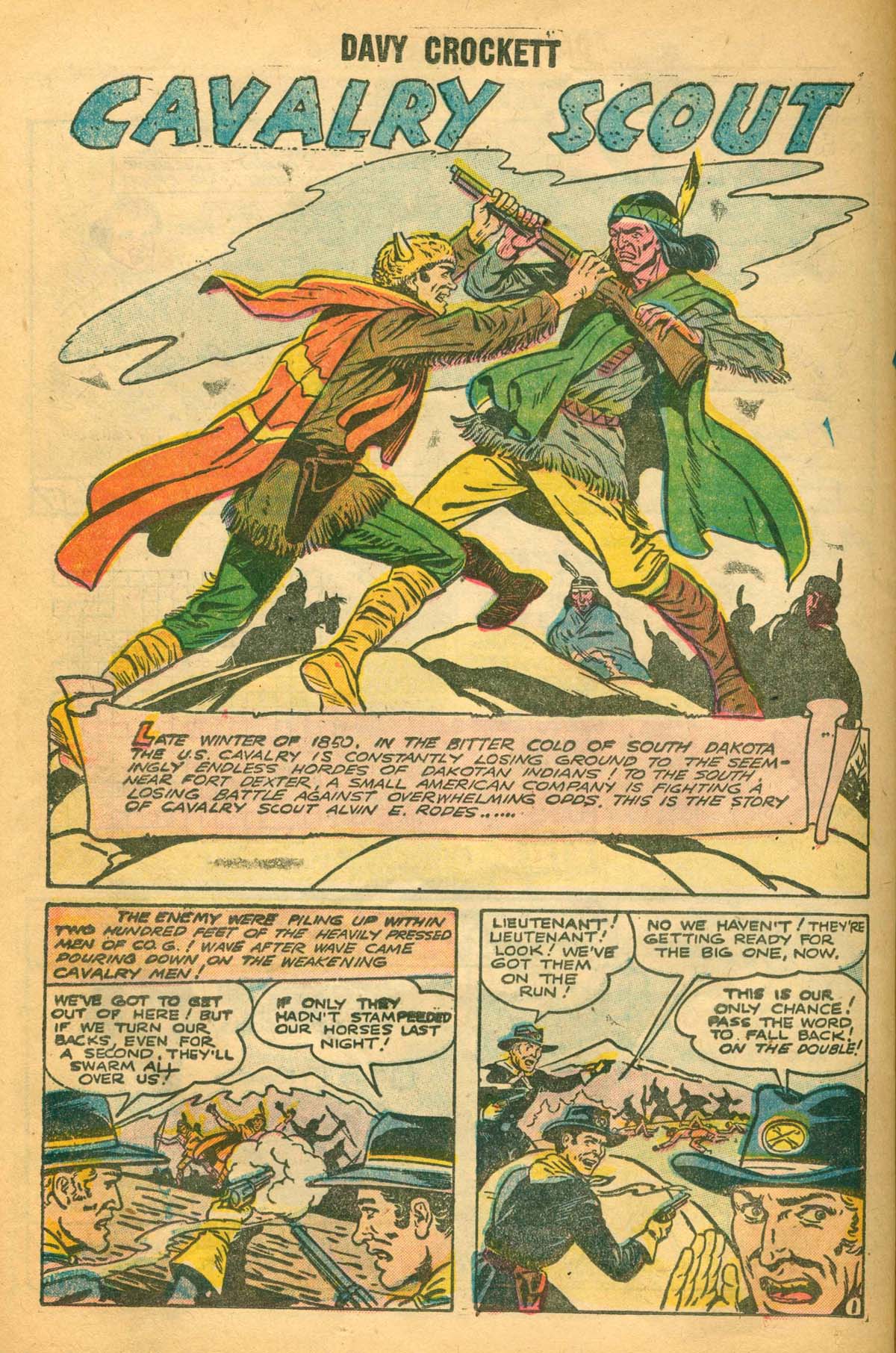 Read online Davy Crockett comic -  Issue #3 - 26