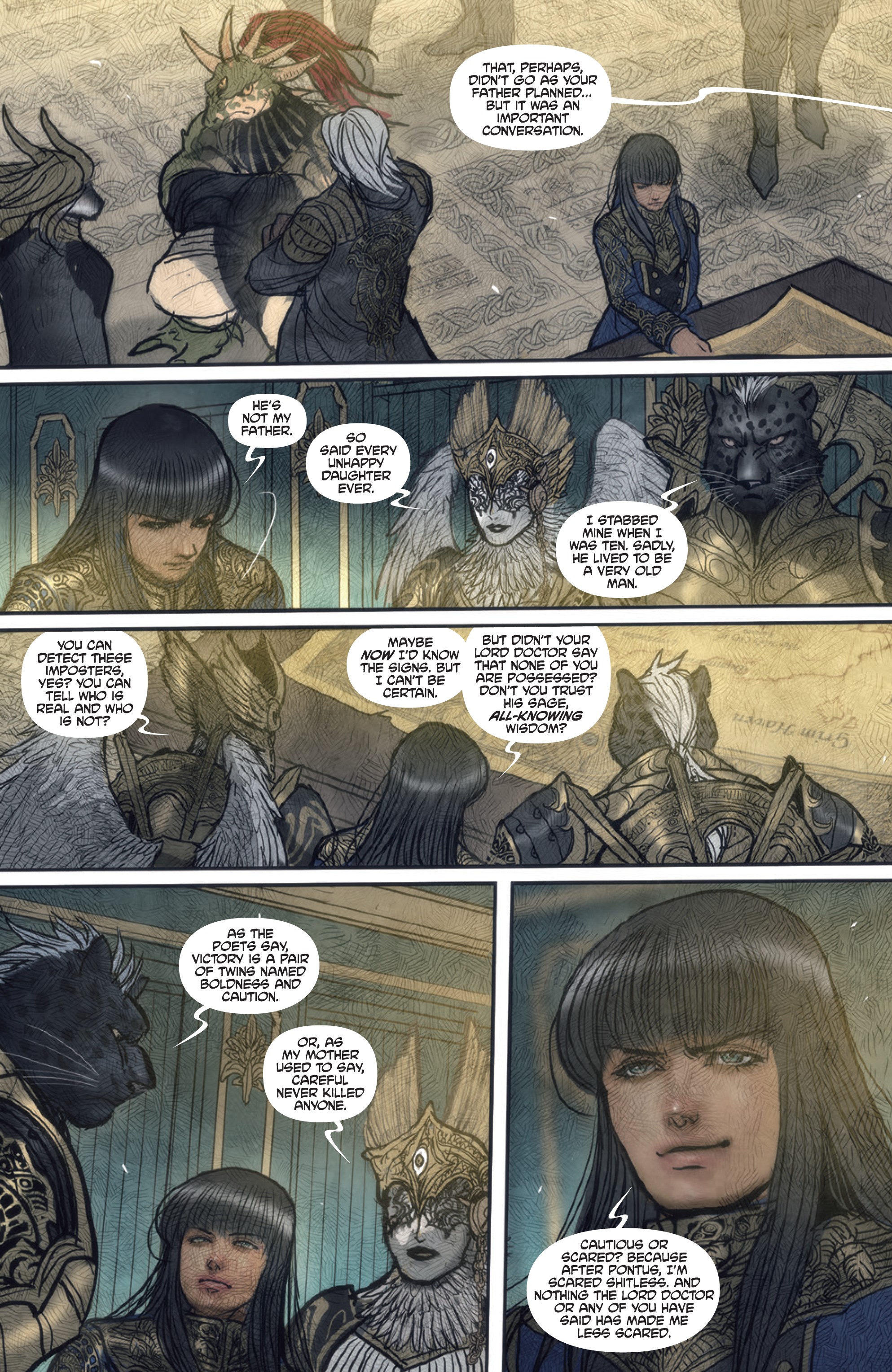 Read online Monstress comic -  Issue #22 - 16