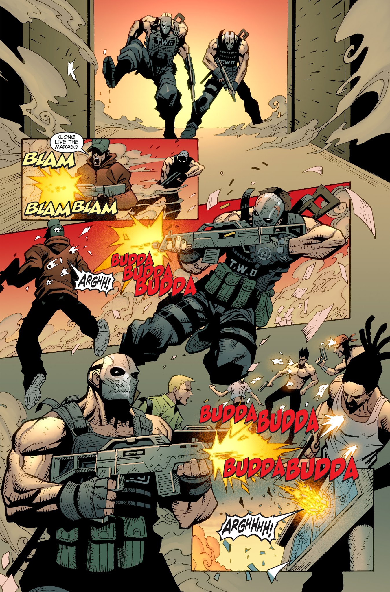 Read online Army of Two comic -  Issue #1 - 16