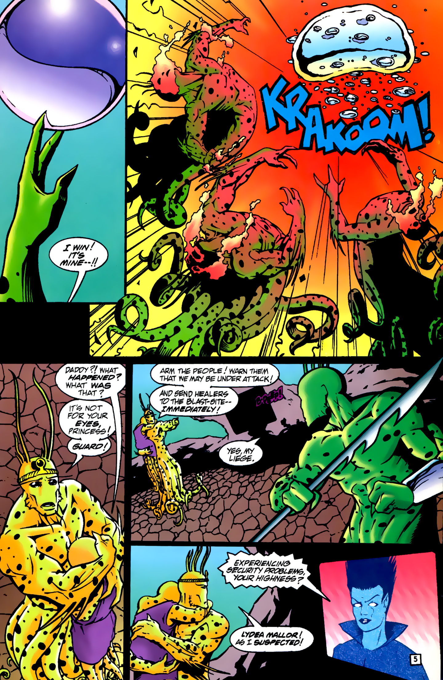 Read online R.E.B.E.L.S. '94 comic -  Issue #4 - 5