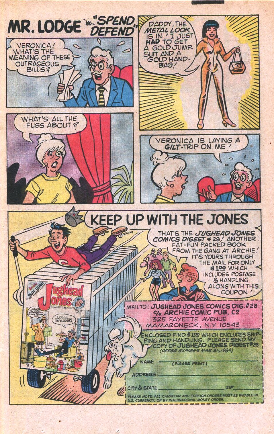 Read online Archie's TV Laugh-Out comic -  Issue #93 - 11