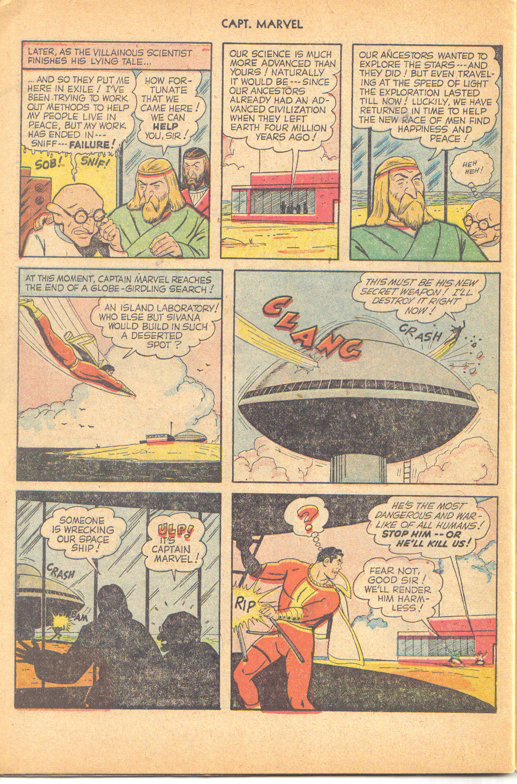 Read online Captain Marvel Adventures comic -  Issue #146 - 30