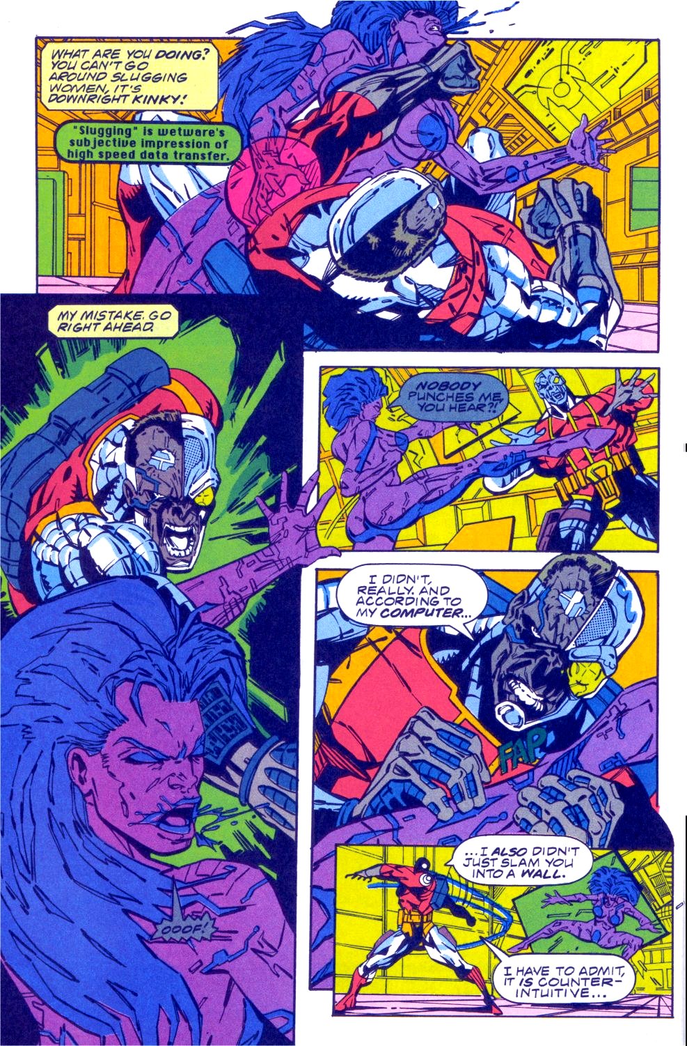 Read online Deathlok (1991) comic -  Issue #23 - 7