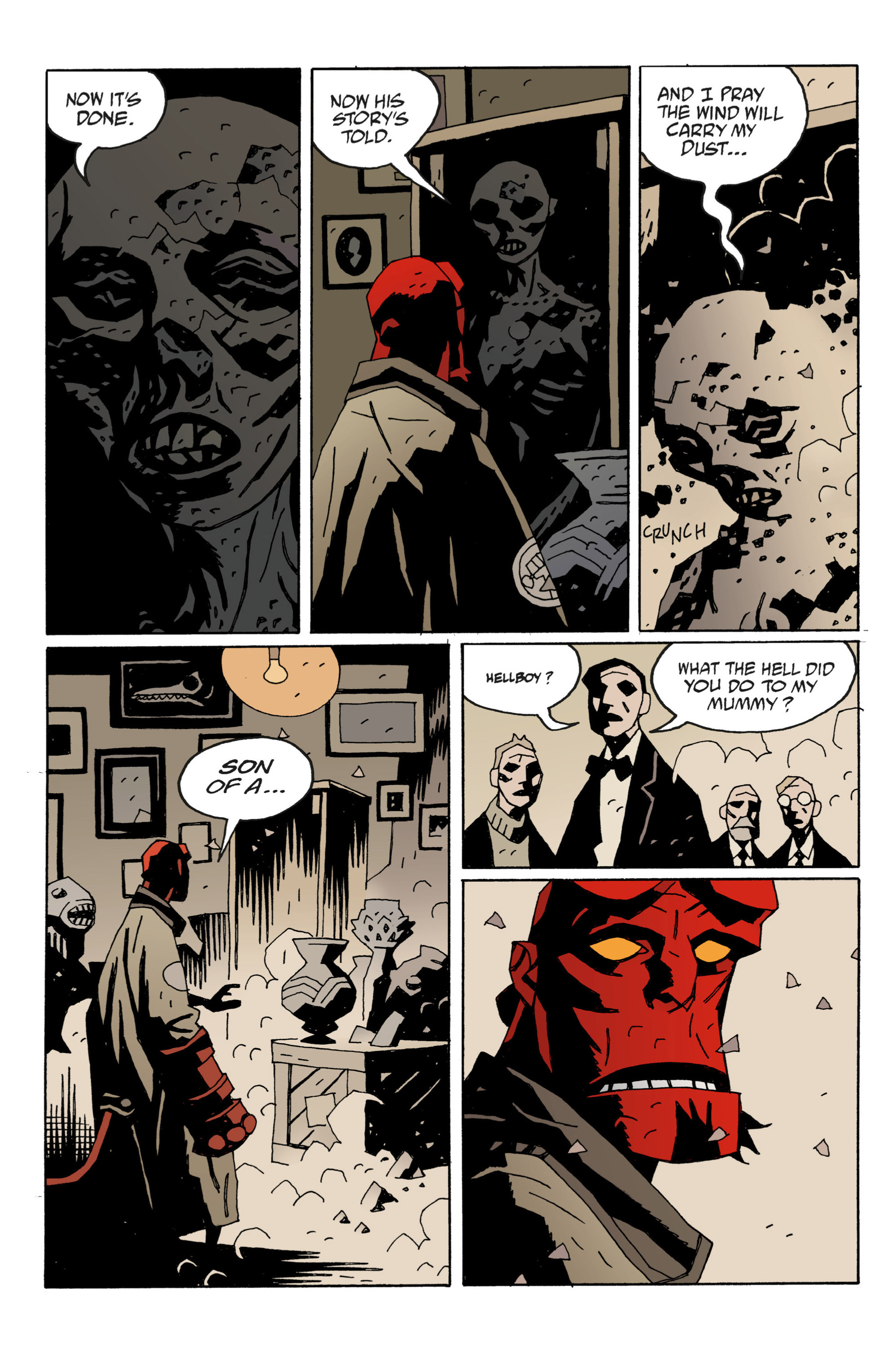 Read online Hellboy comic -  Issue #7 - 131