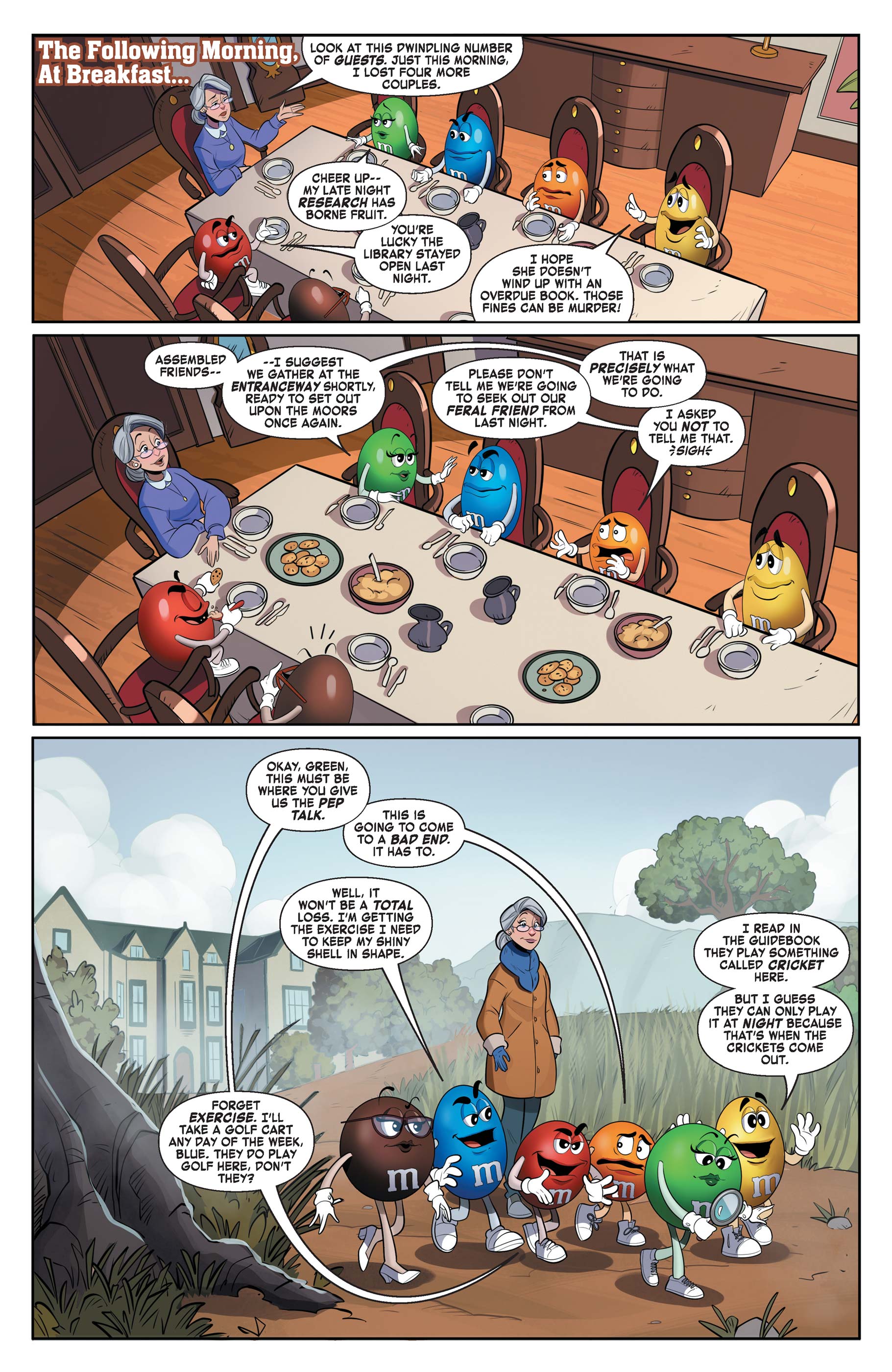 Read online M&Ms - Mistaken Identity comic -  Issue #1 - 12