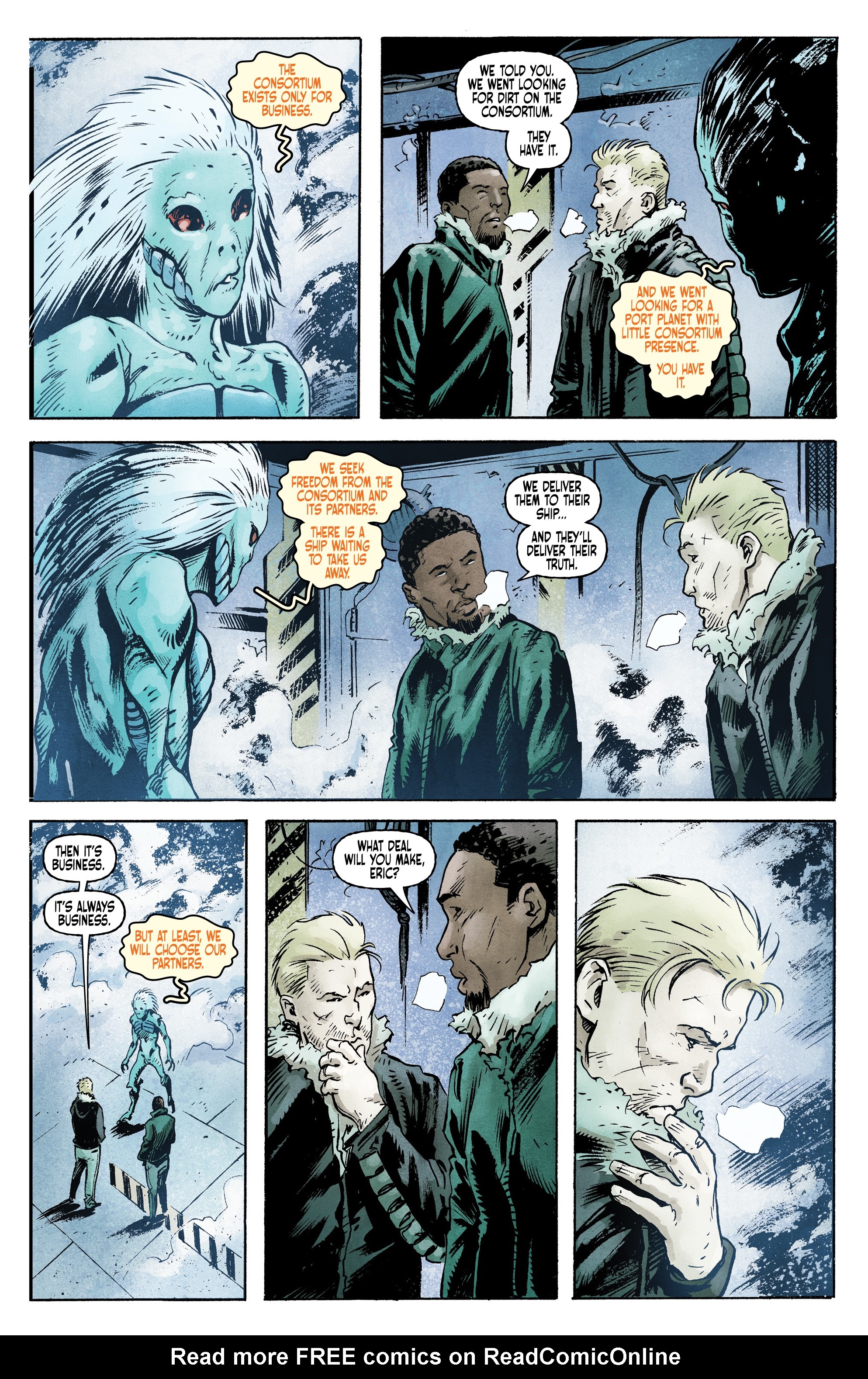 Read online Port of Earth comic -  Issue #11 - 20