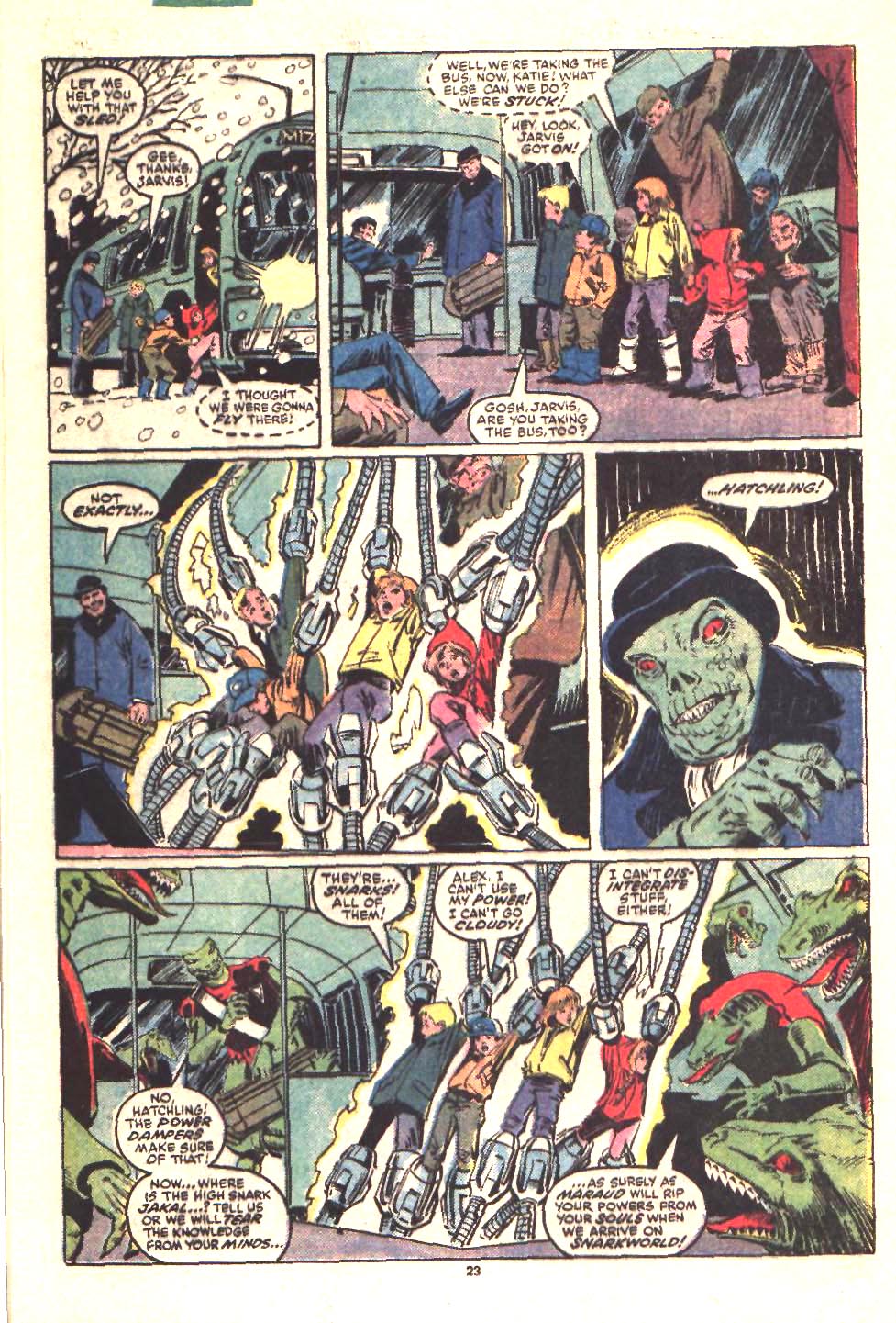 Read online Power Pack (1984) comic -  Issue #22 - 24