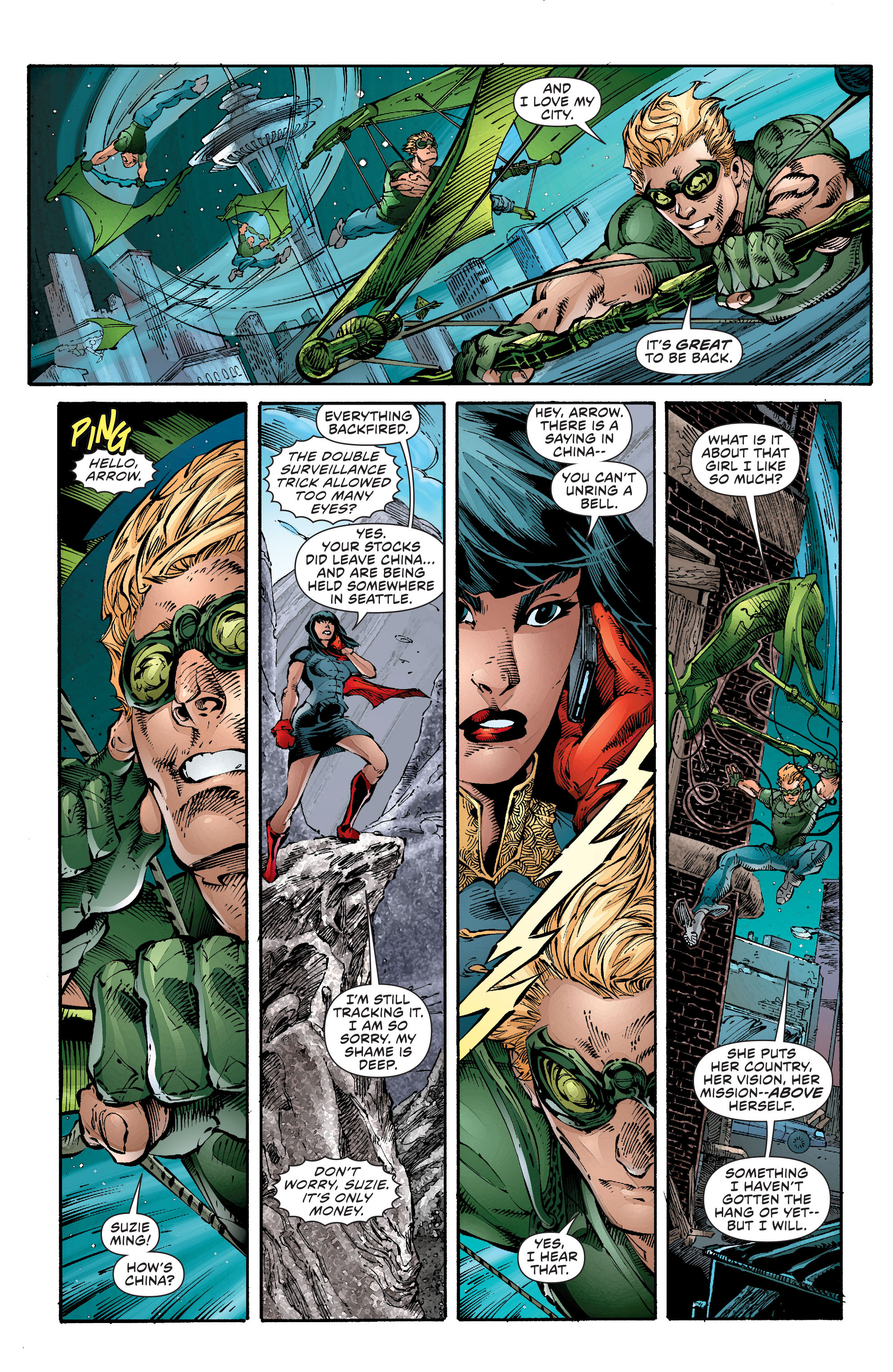 Read online Green Arrow (2011) comic -  Issue #14 - 14