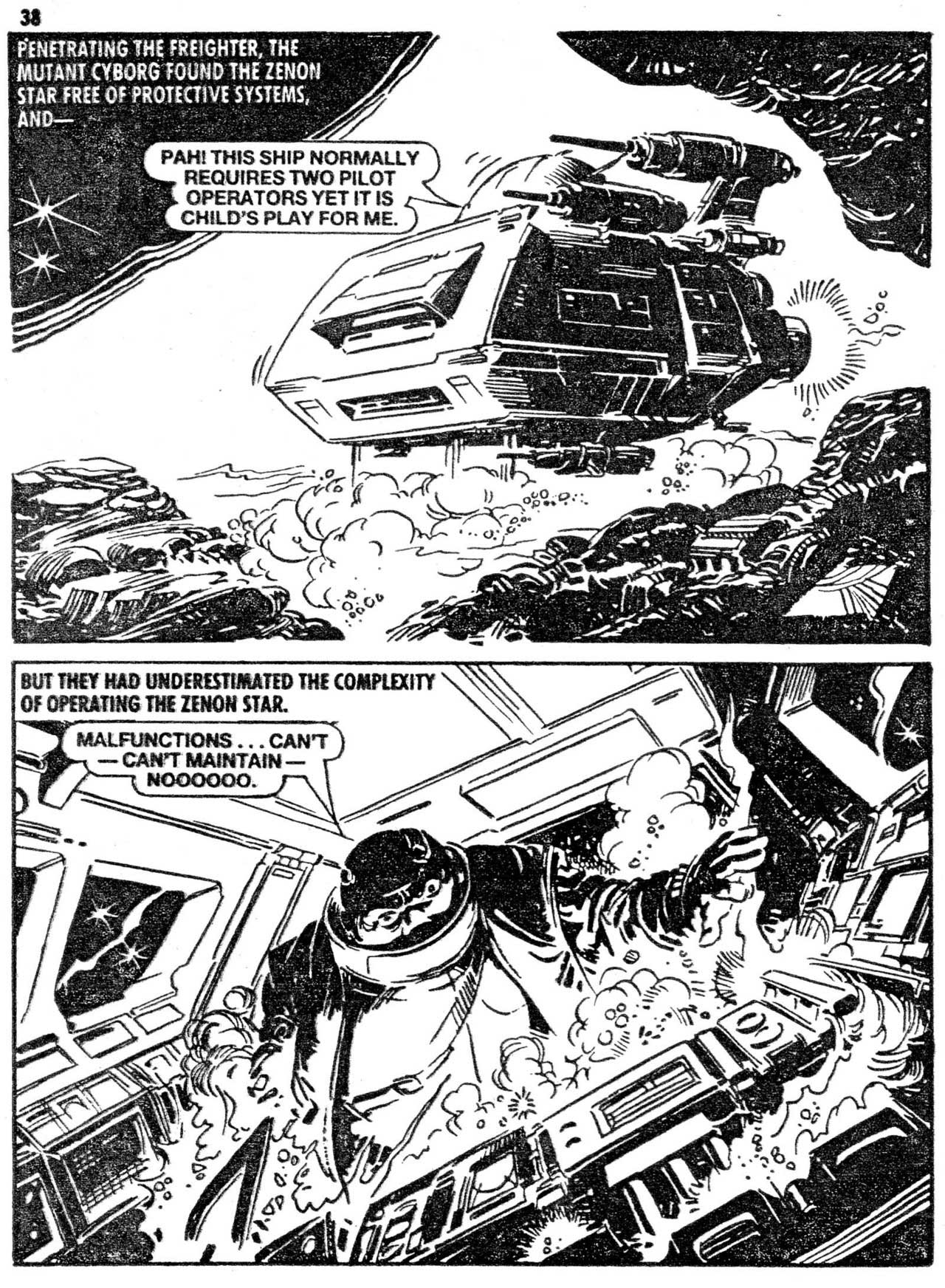 Read online Starblazer comic -  Issue #201 - 39