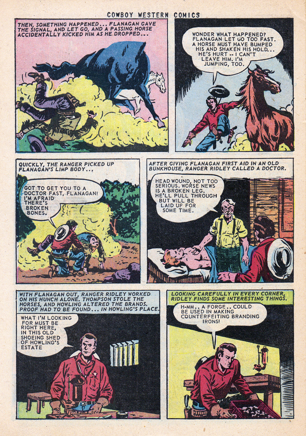 Read online Cowboy Western Comics (1948) comic -  Issue #38 - 30