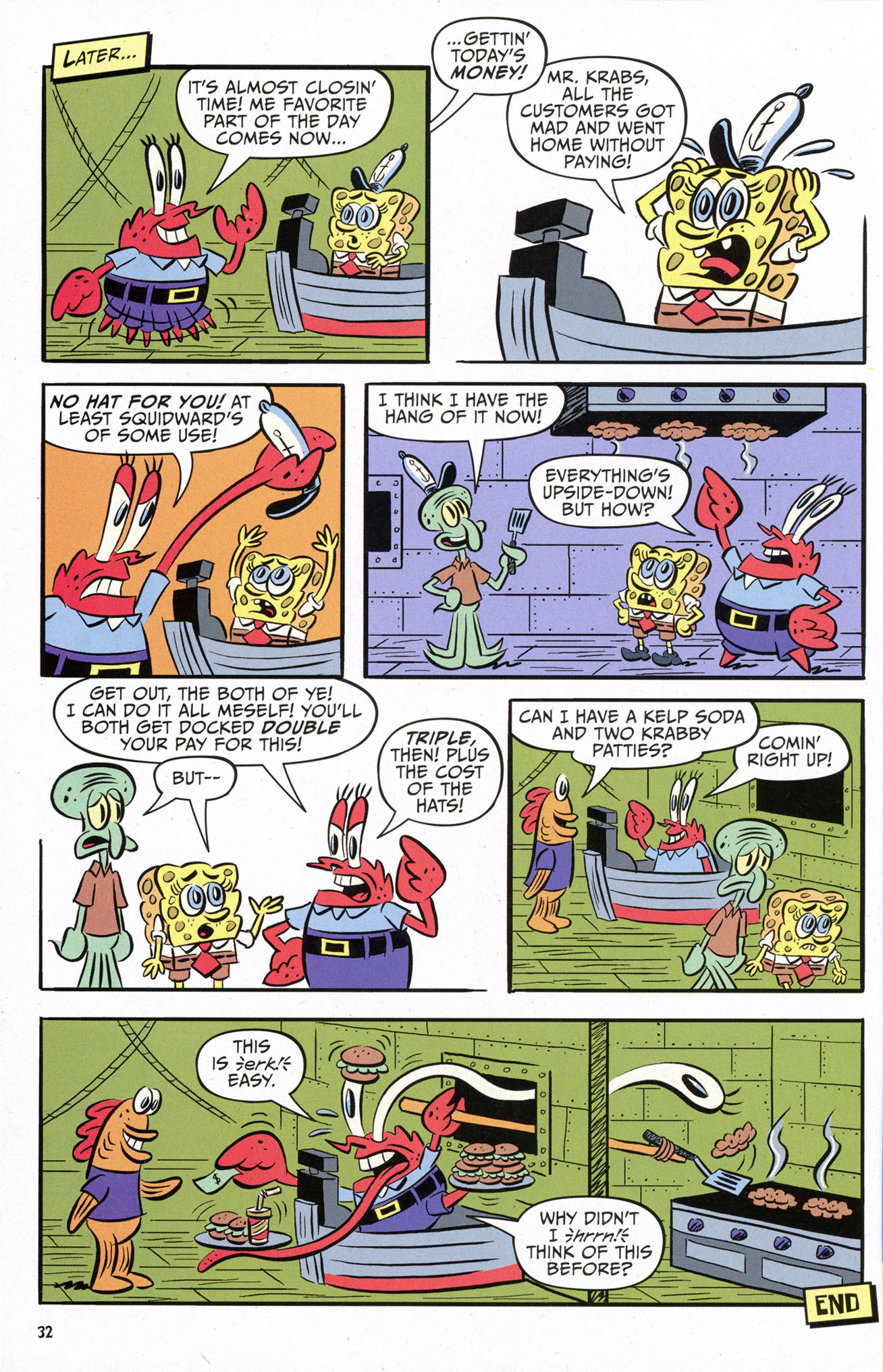 Read online SpongeBob Comics comic -  Issue #65 - 34