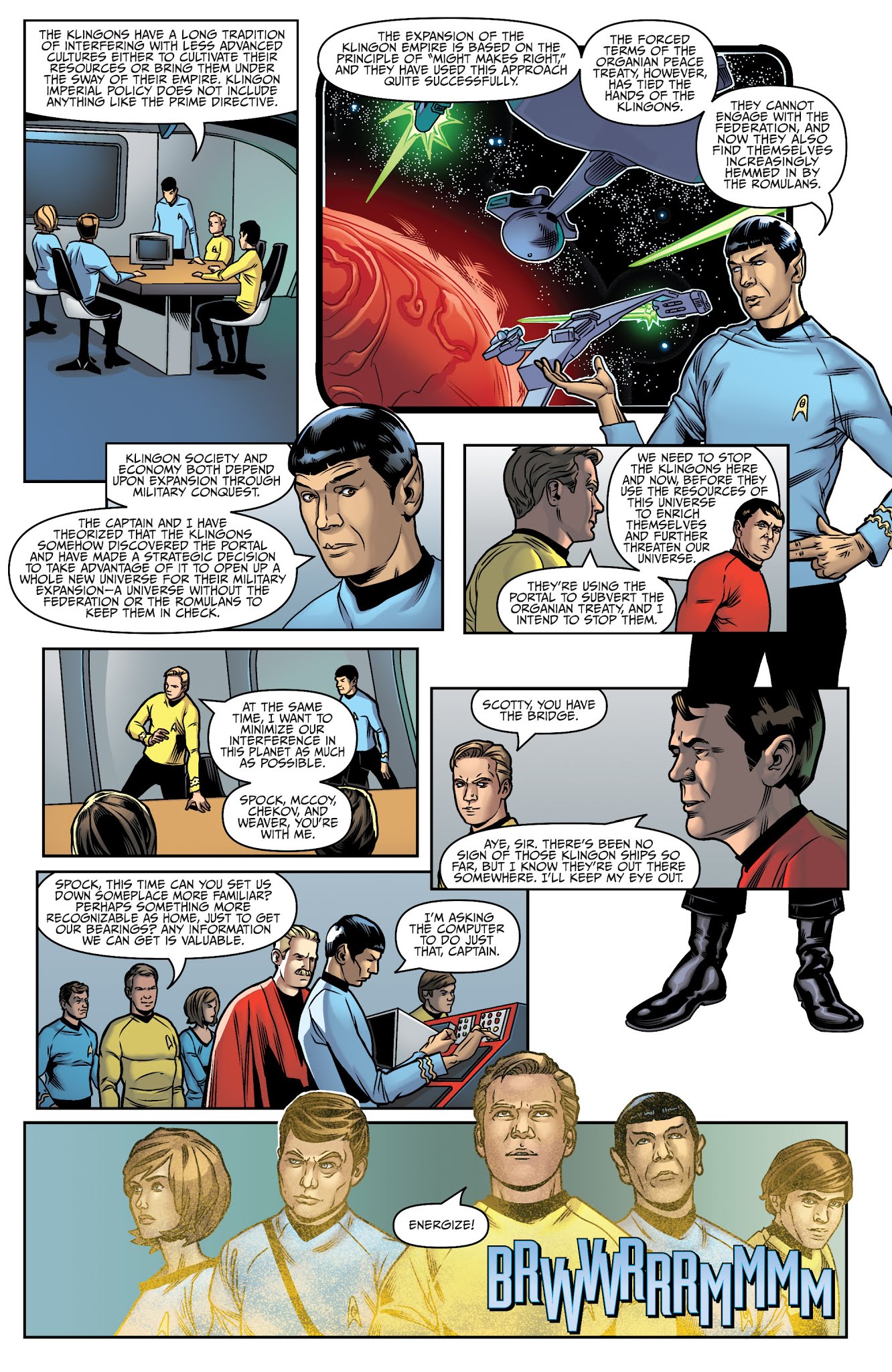 Read online Star Trek/Planet of the Apes: The Primate Directive comic -  Issue #2 - 10