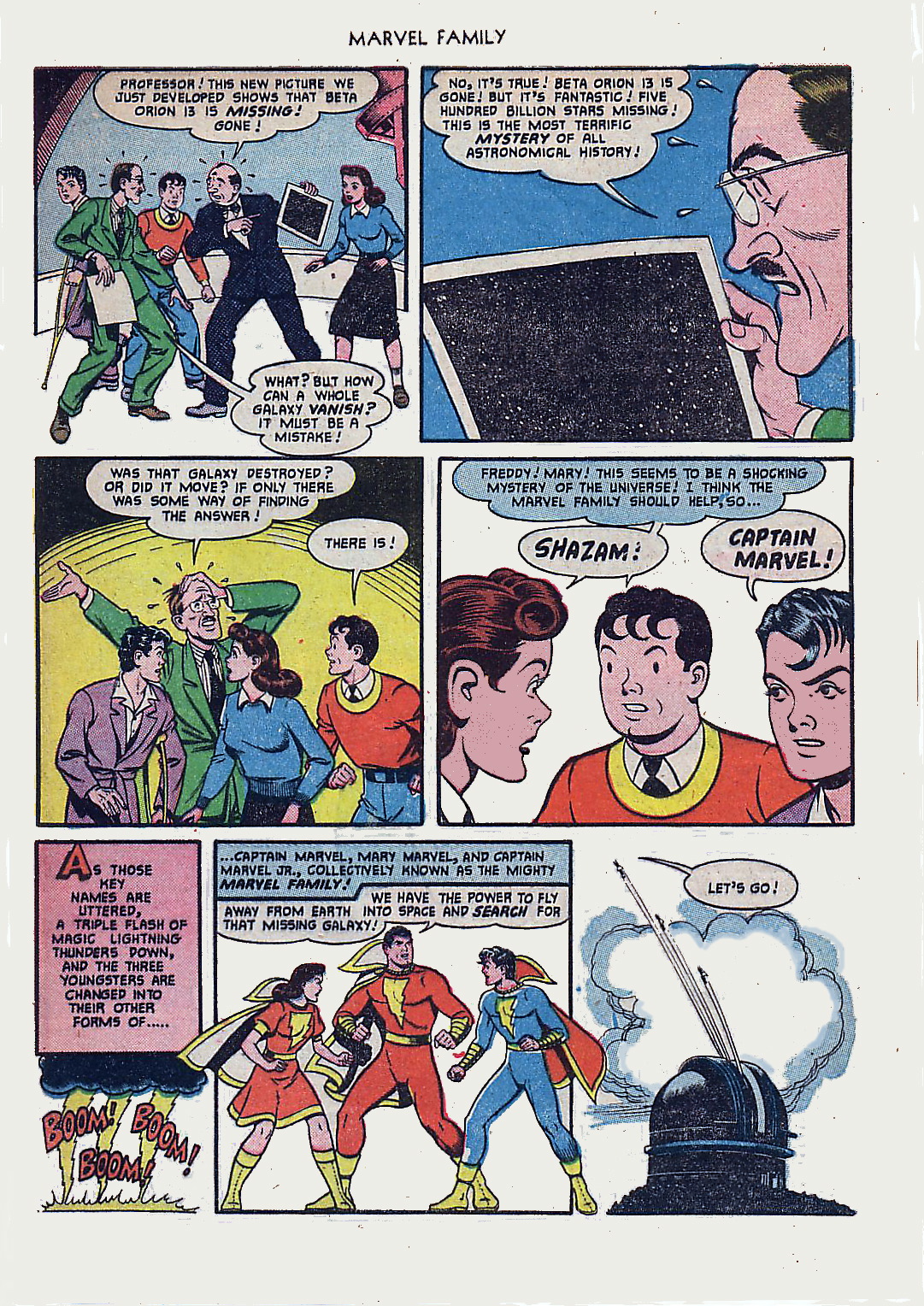 Read online The Marvel Family comic -  Issue #61 - 5
