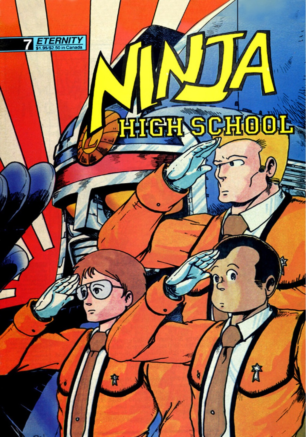 Read online Ninja High School (1986) comic -  Issue #7 - 1