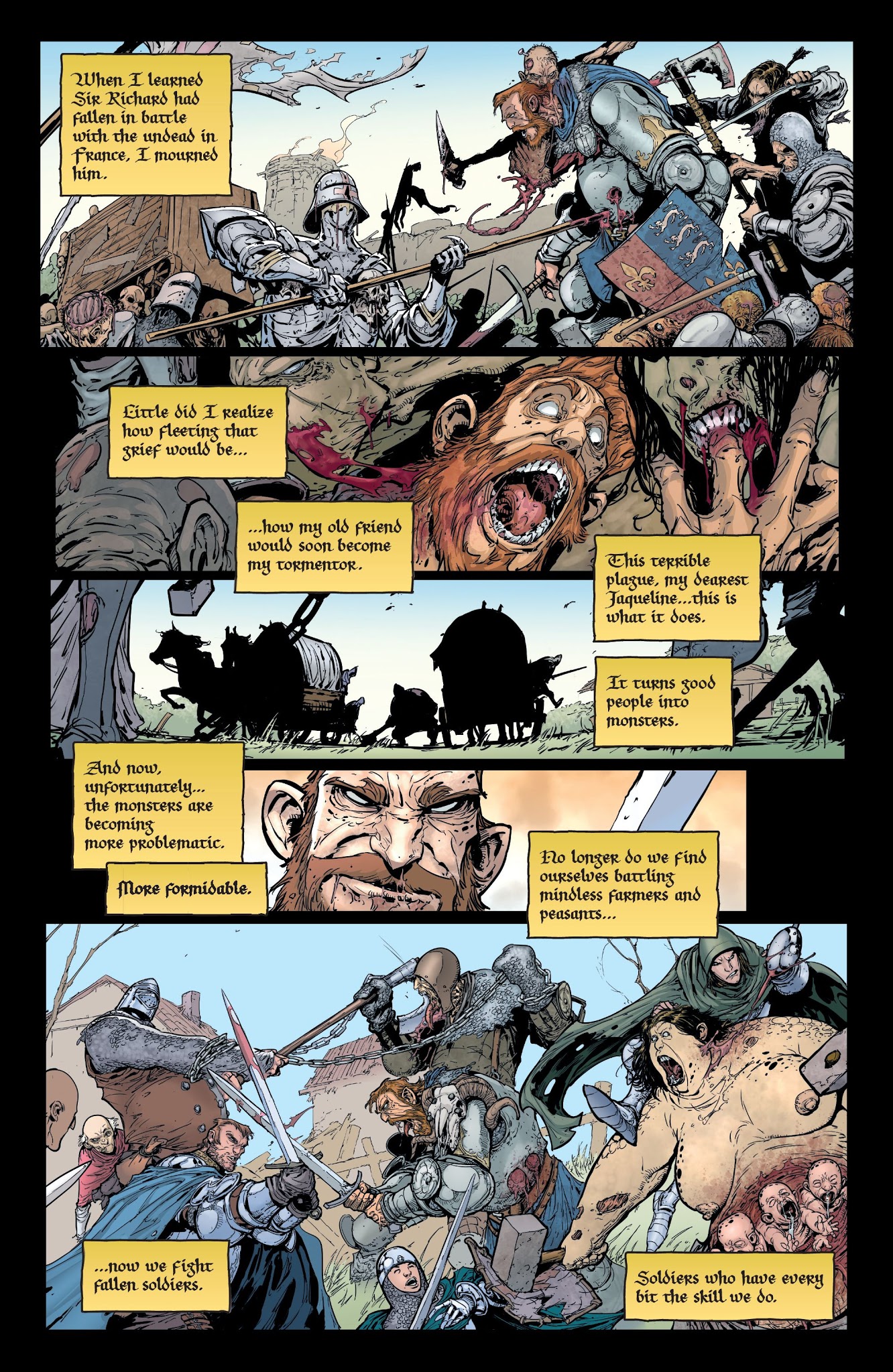 Read online Pestilence comic -  Issue #5 - 5