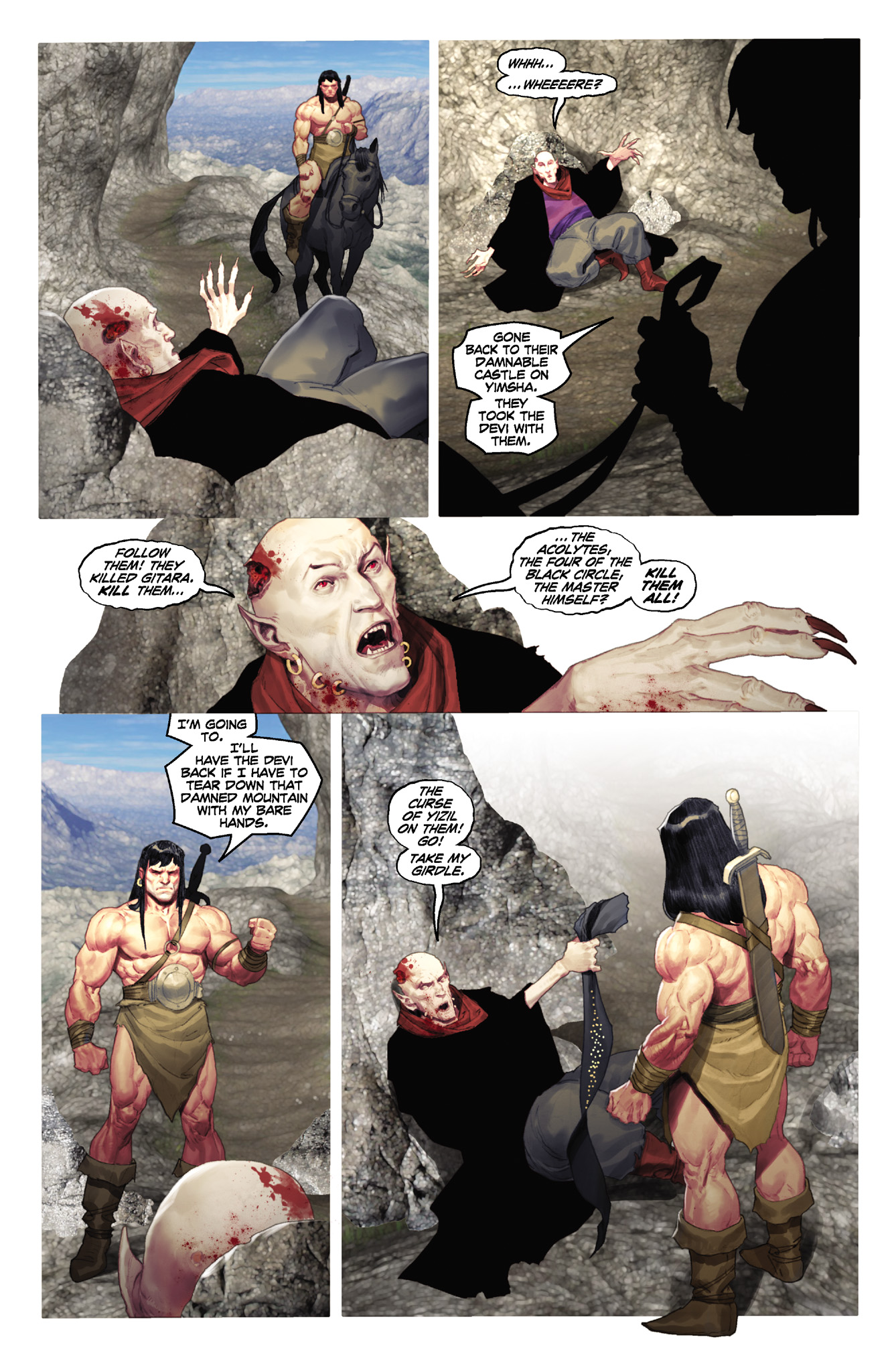 Read online Conan and the People of the Black Circle comic -  Issue #3 - 13