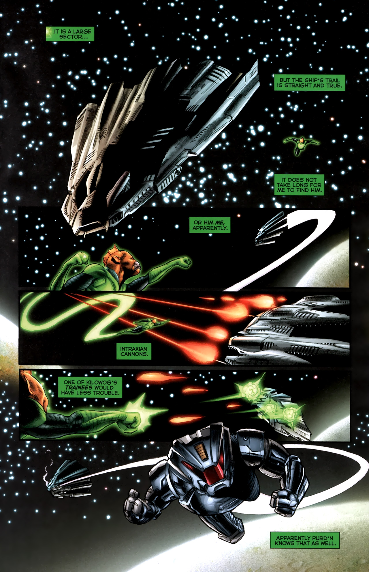 Read online Green Lantern Movie Prequel: Tomar-Re comic -  Issue # Full - 9