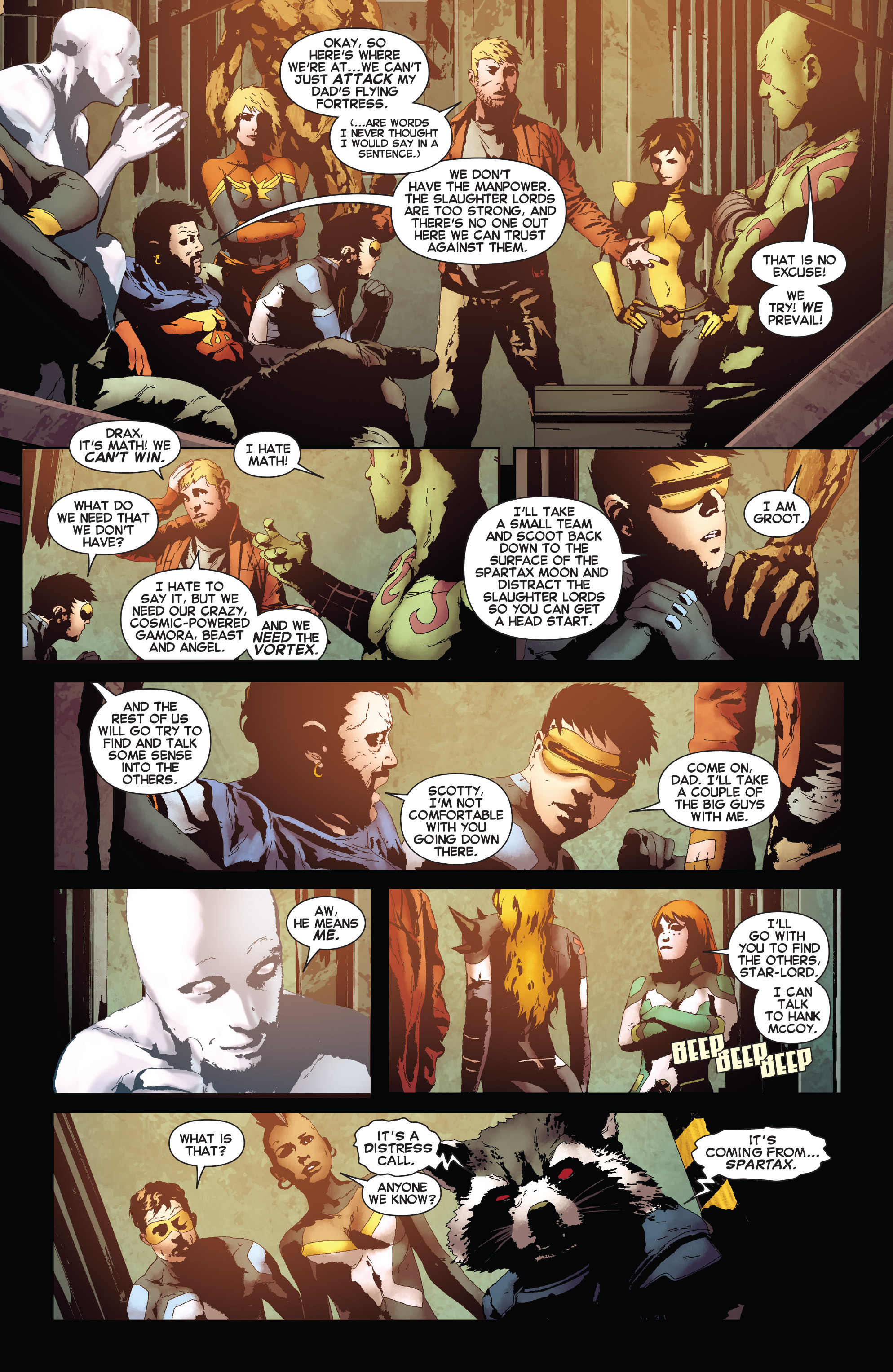 Read online Guardians of the Galaxy and X-Men: The Black Vortex comic -  Issue # TPB (Part 2) - 5