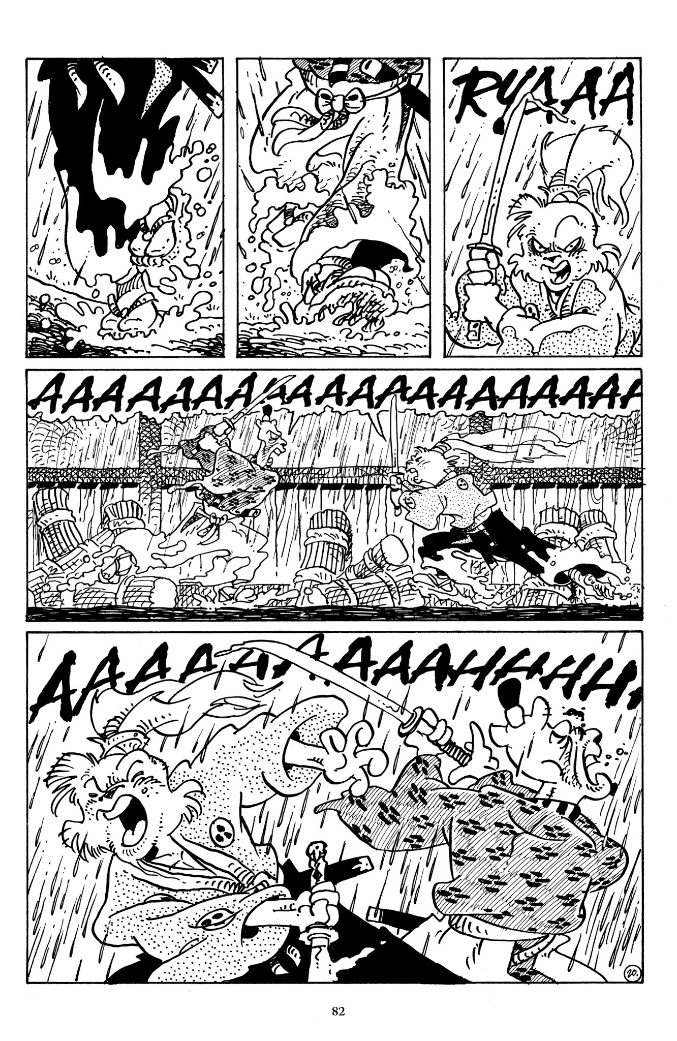 Read online The Usagi Yojimbo Saga comic -  Issue # TPB 6 - 81