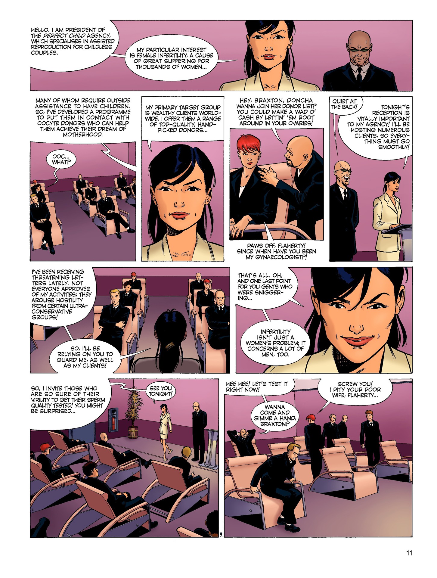 Read online Damocles comic -  Issue #3 - 11