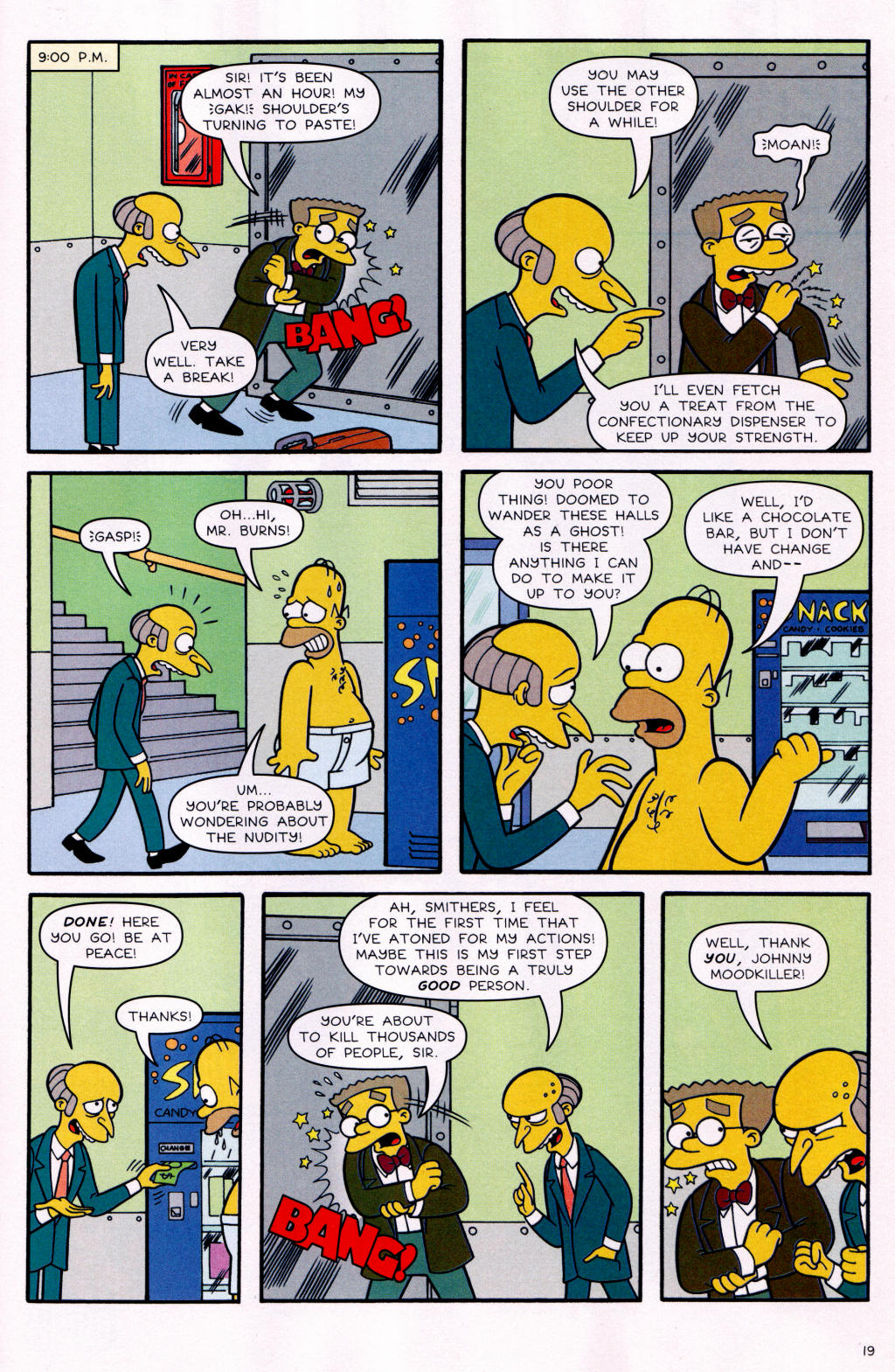 Read online Simpsons Comics comic -  Issue #128 - 17