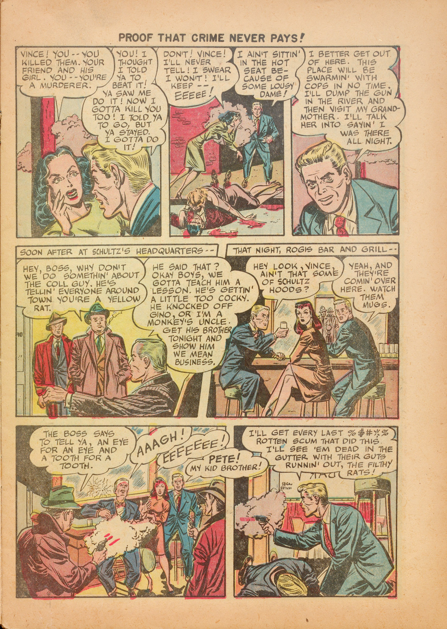 Read online Murder Incorporated (1948) comic -  Issue #2 - 7