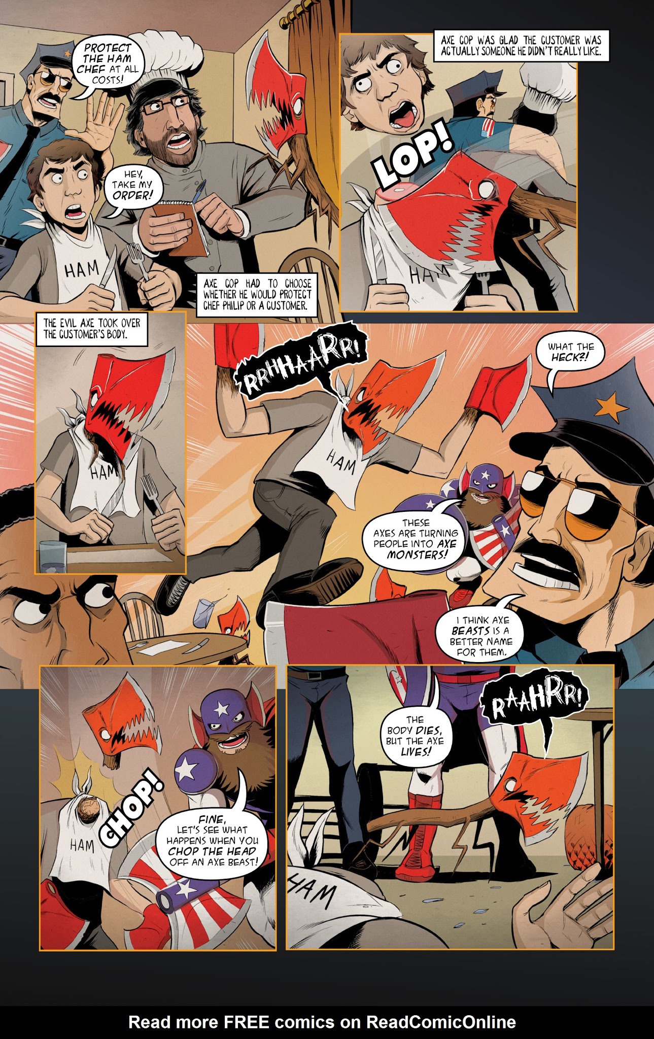 Read online Axe Cop comic -  Issue # TPB 6 - 32