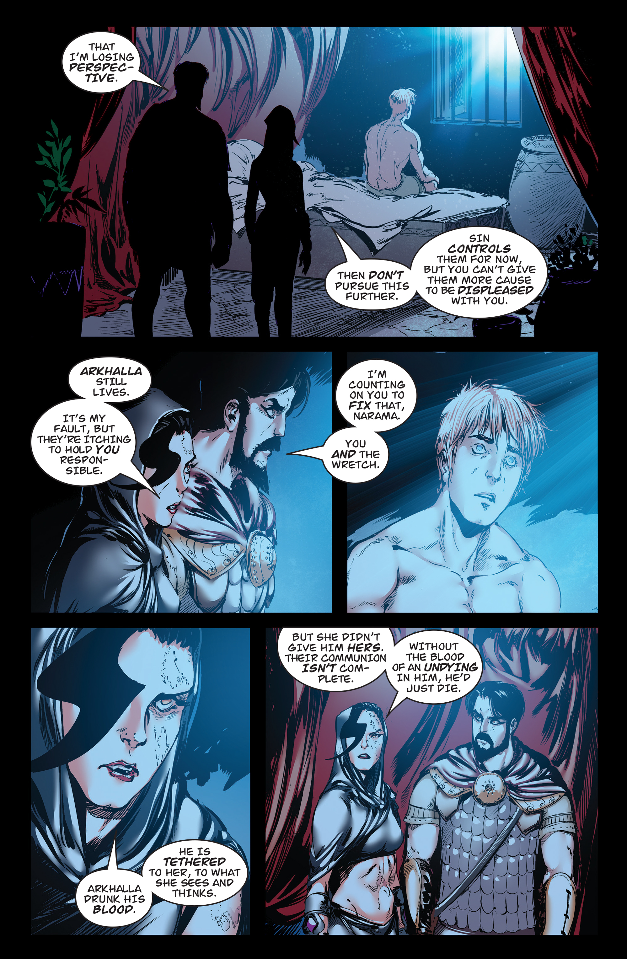 Read online Queen of Vampires comic -  Issue #6 - 19