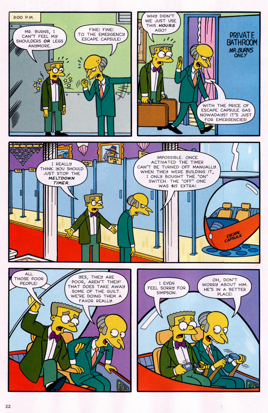 Read online Simpsons Comics comic -  Issue #128 - 19