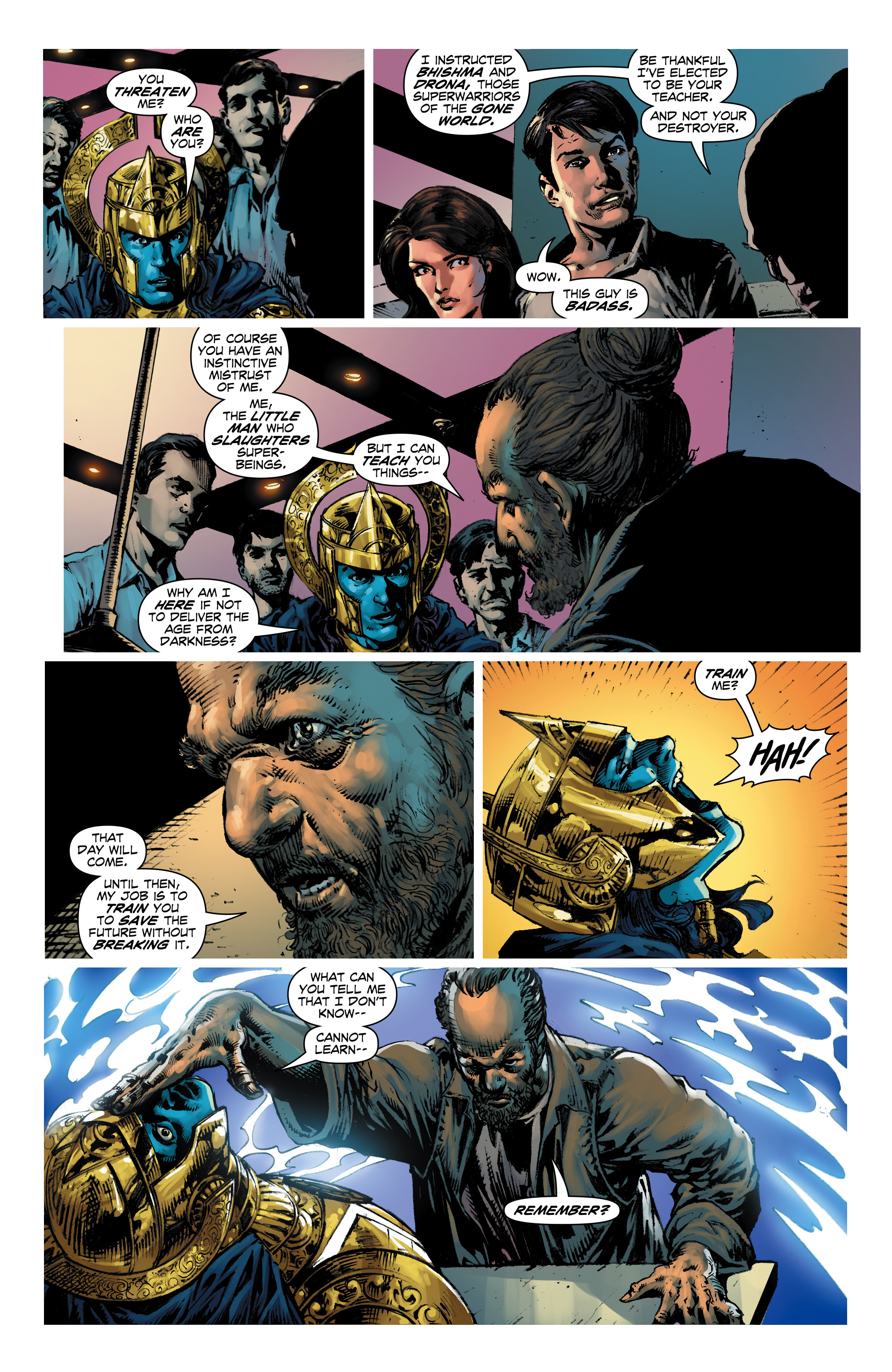 Read online Grant Morrison's Avatarex: Destroyer of Darkness comic -  Issue #3 - 19