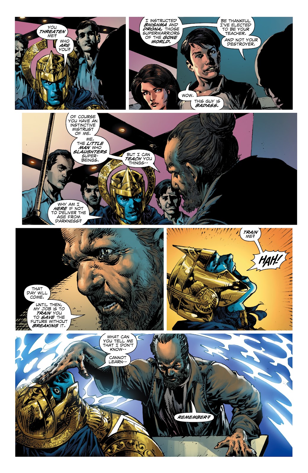 Grant Morrison's Avatarex: Destroyer of Darkness issue 3 - Page 19