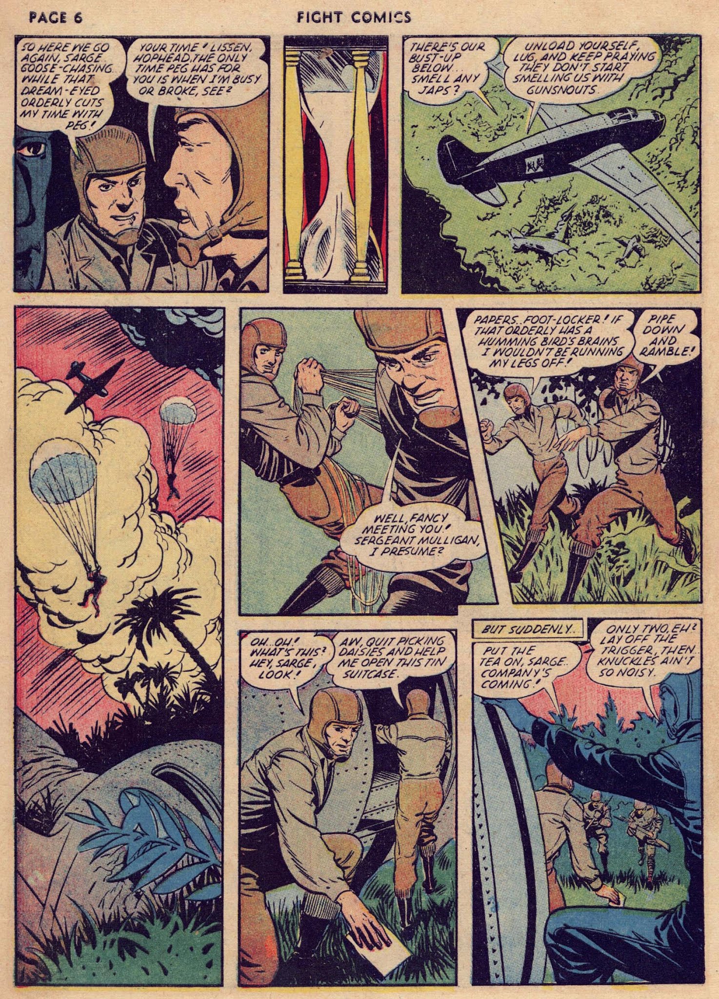 Read online Fight Comics comic -  Issue #24 - 8