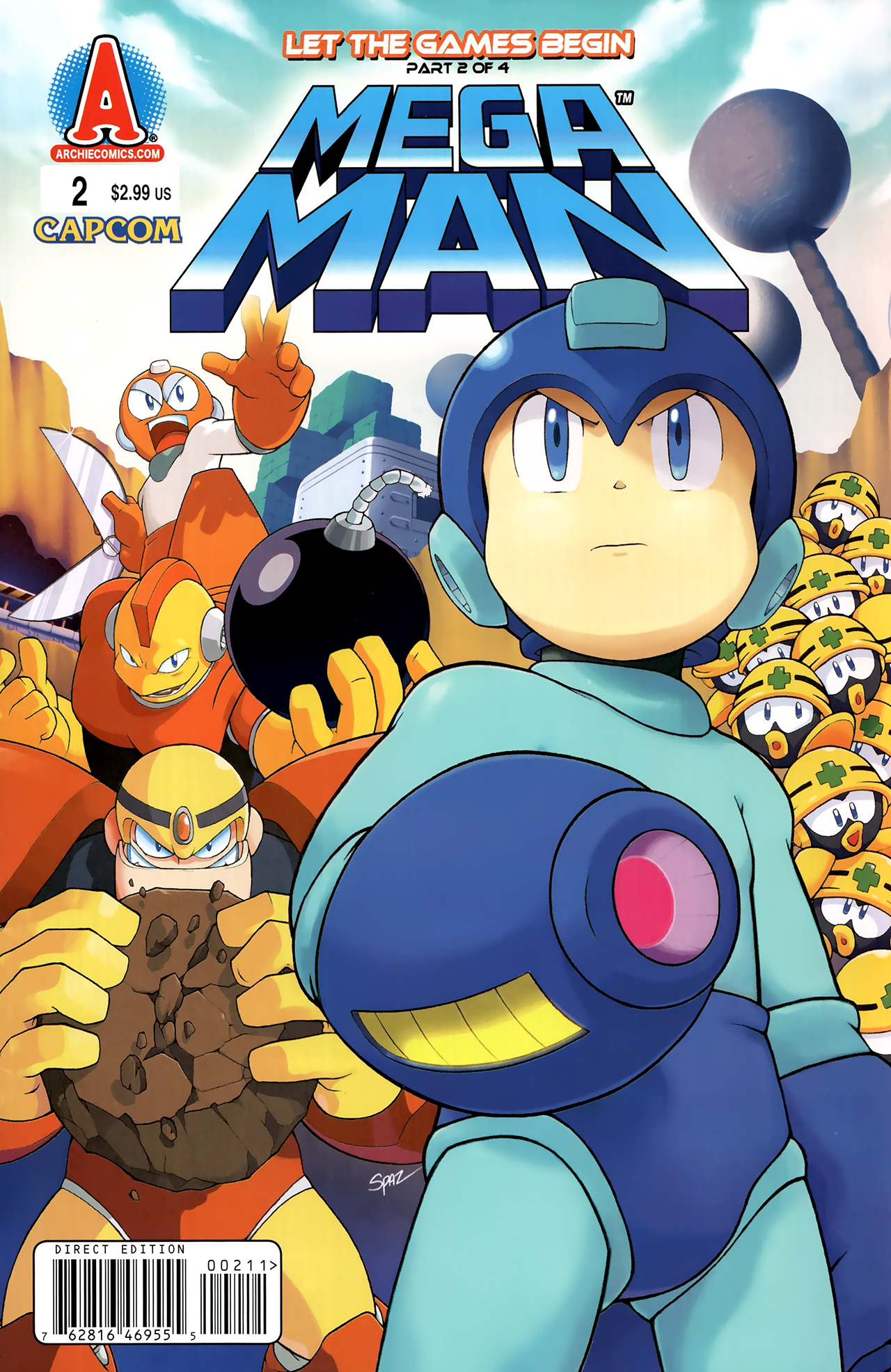 Read online Mega Man comic -  Issue #2 - 1
