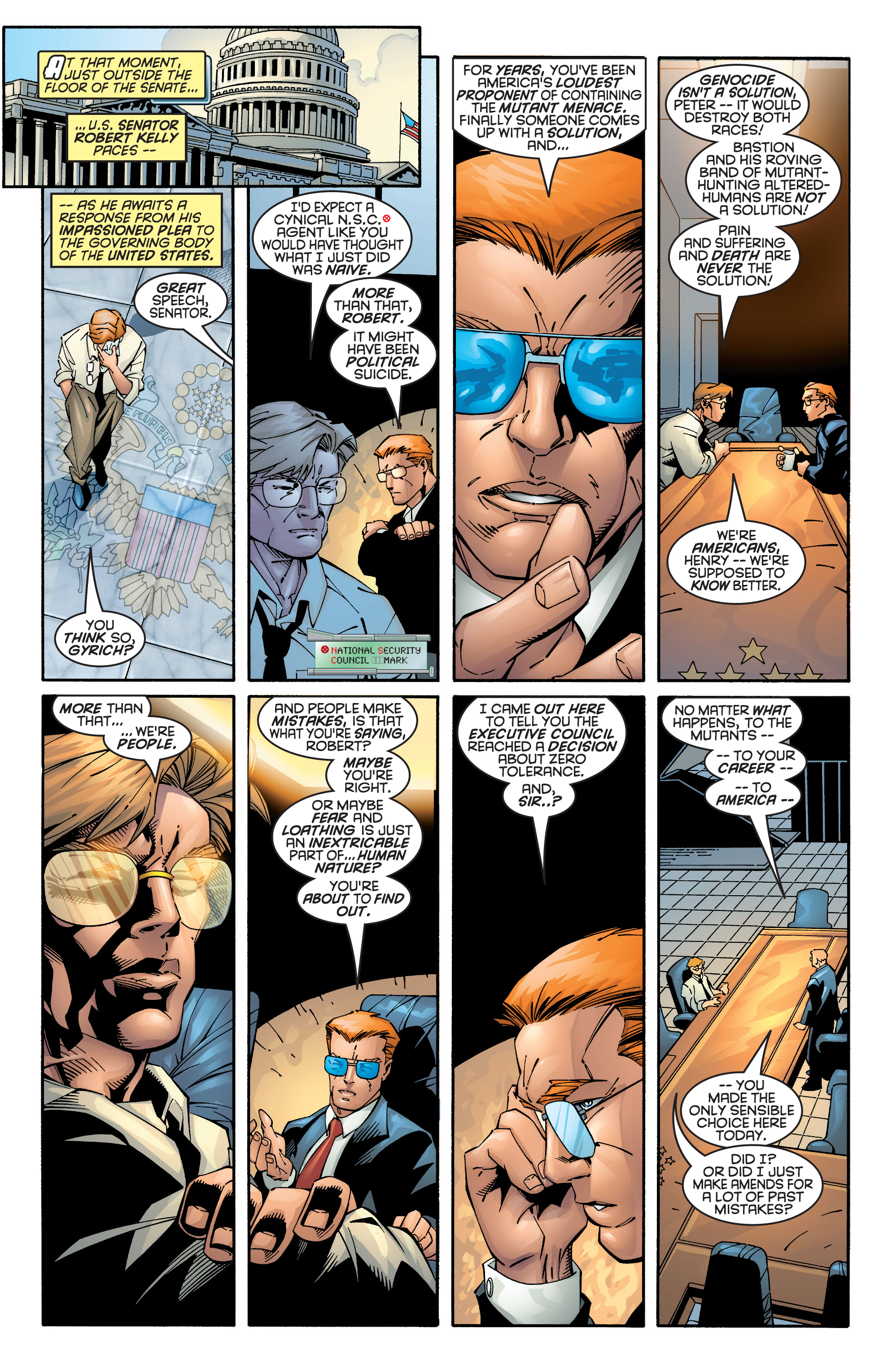 Read online X-Men Milestones: Operation Zero Tolerance comic -  Issue # TPB (Part 4) - 34