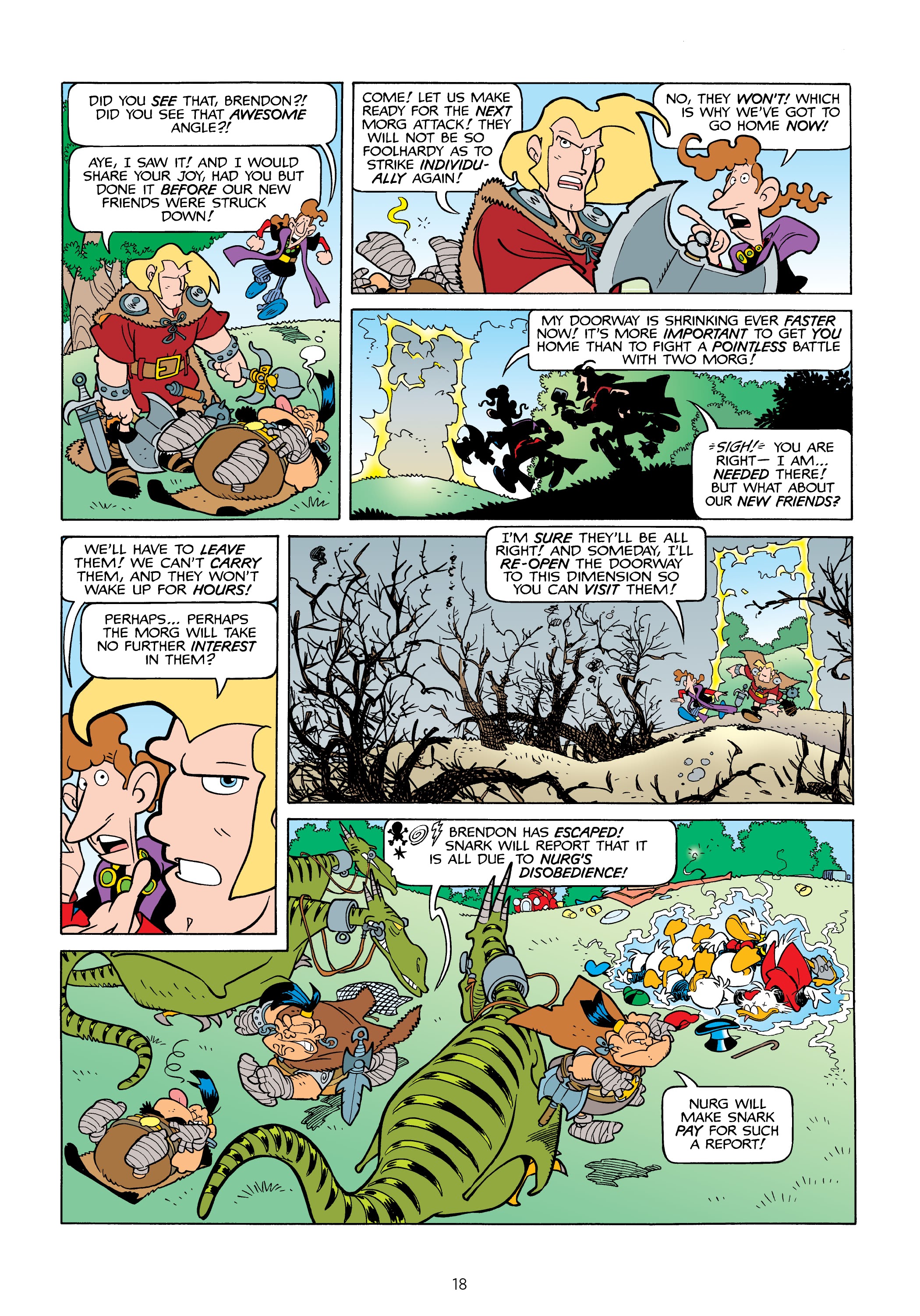 Read online Donald Duck and Uncle Scrooge: World of the Dragonlords comic -  Issue # TPB (Part 1) - 19