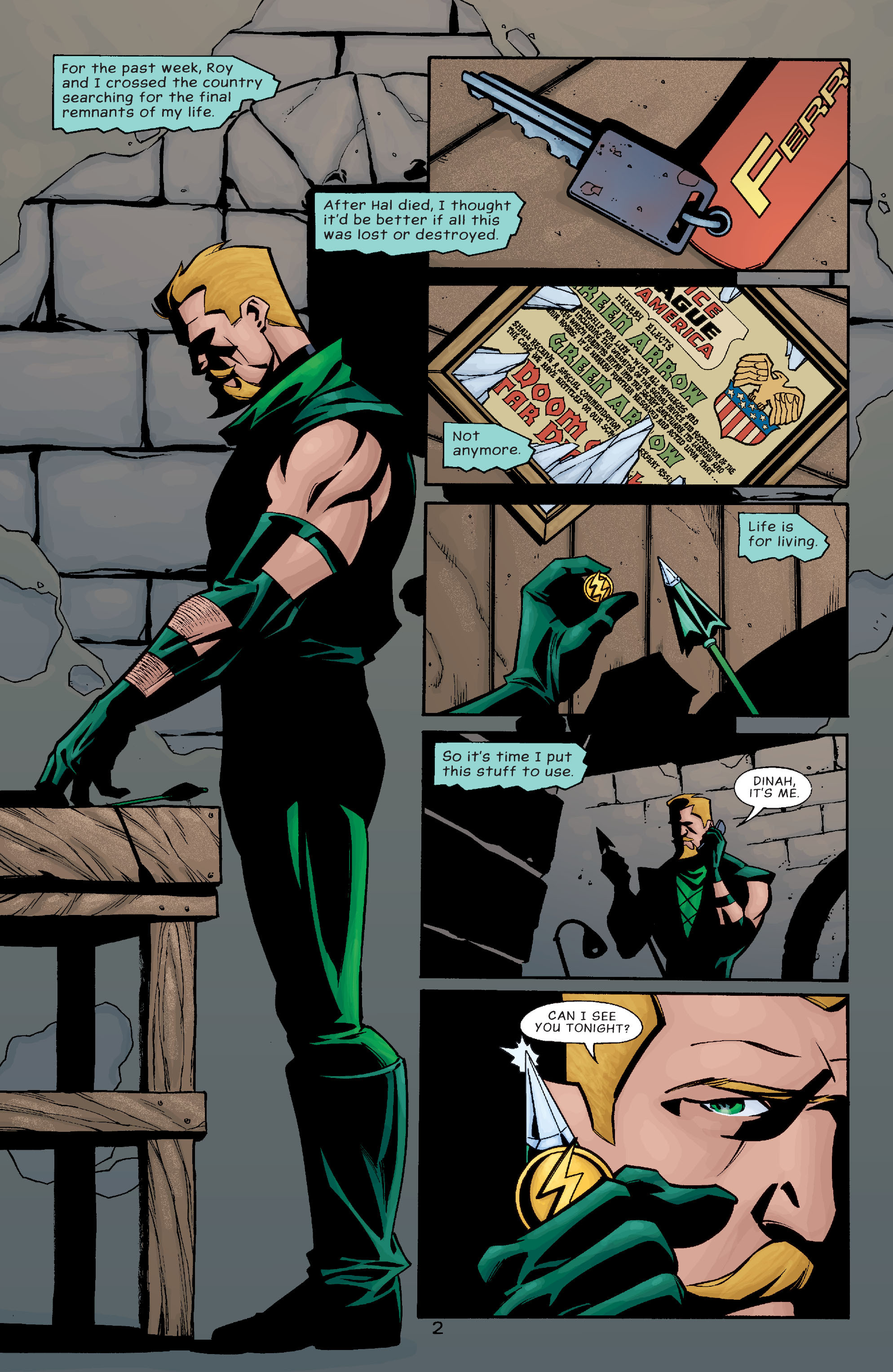 Read online Green Arrow (2001) comic -  Issue #21 - 3