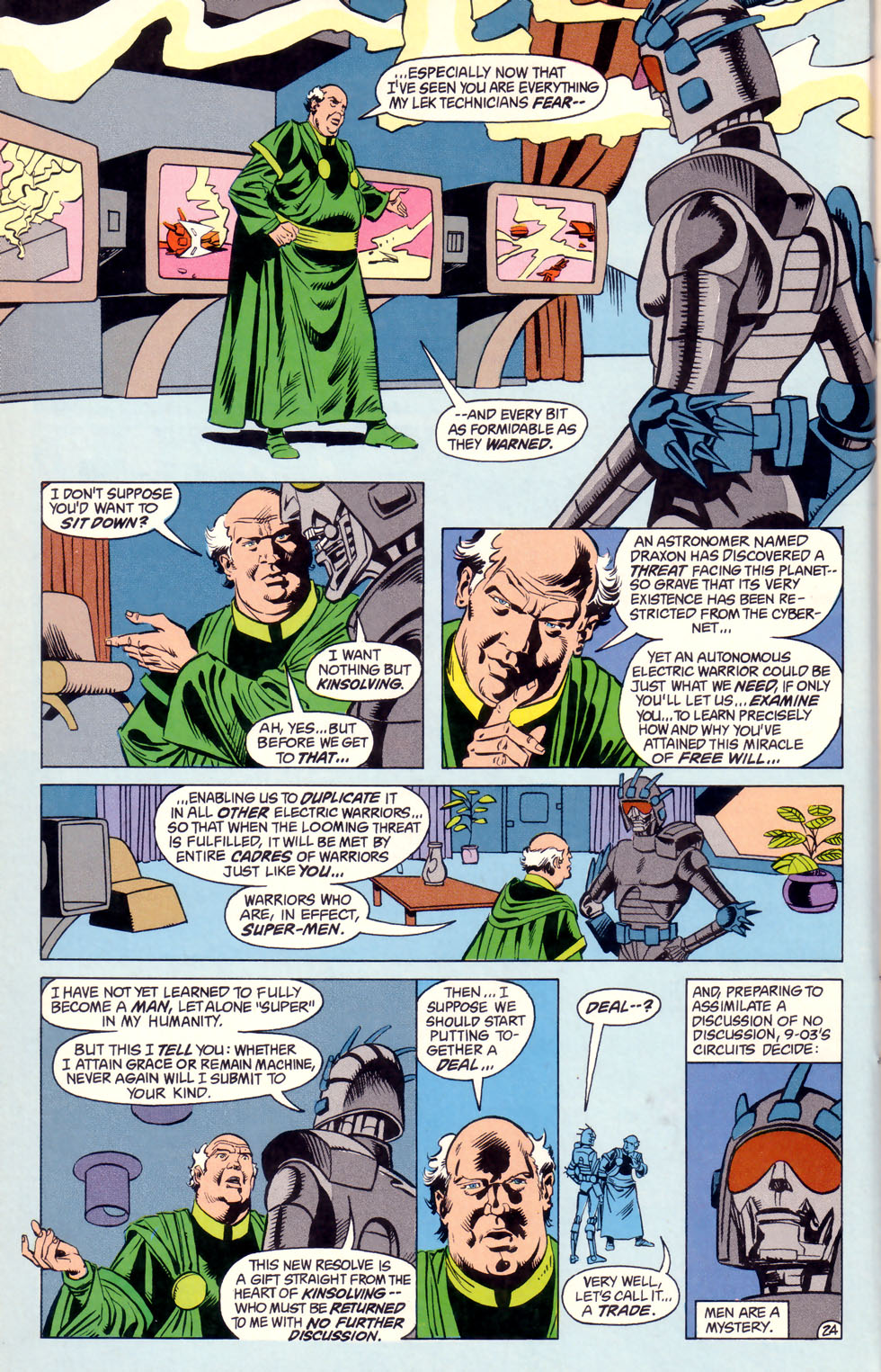 Read online Electric Warrior comic -  Issue #6 - 25