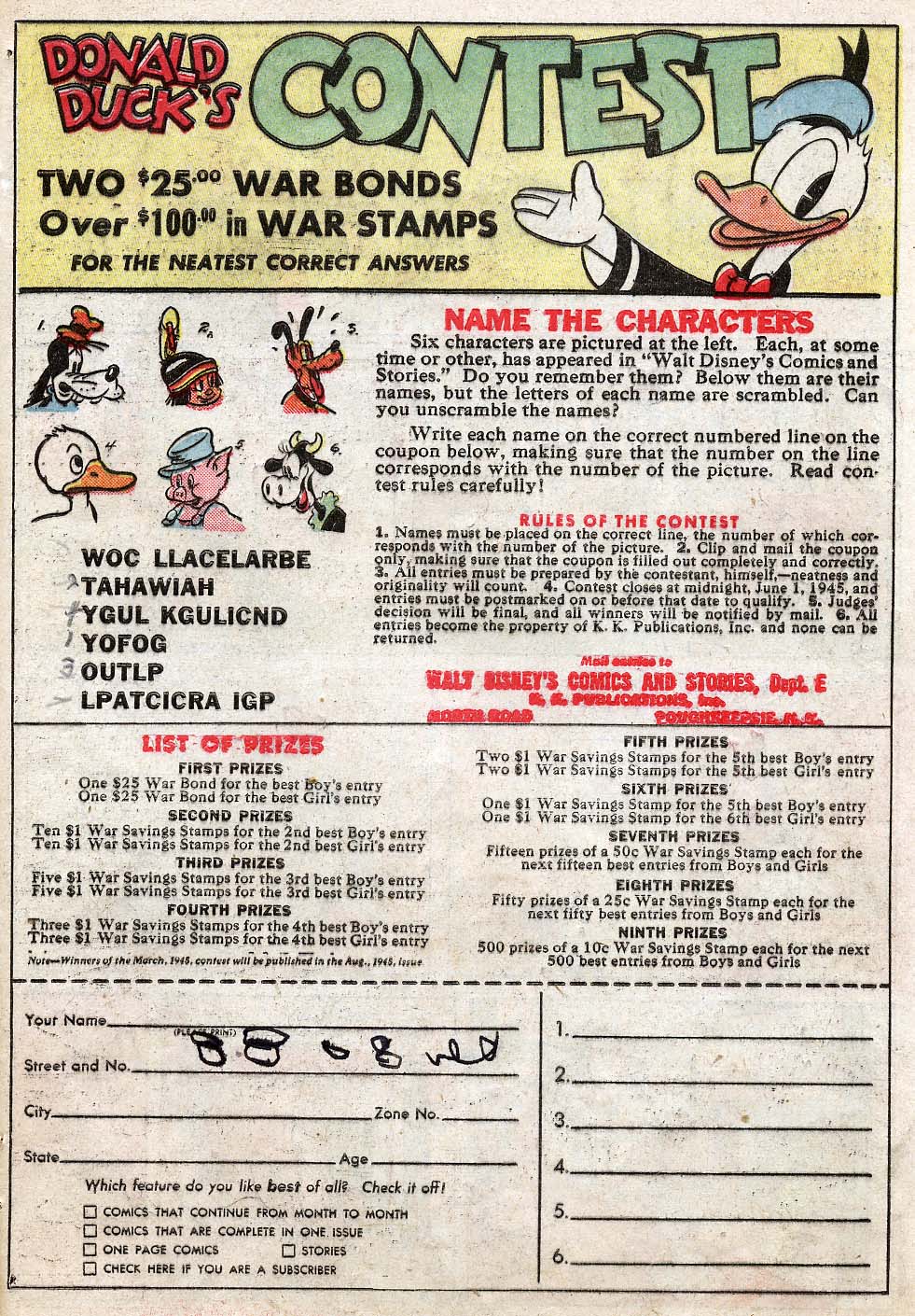 Read online Walt Disney's Comics and Stories comic -  Issue #56 - 43