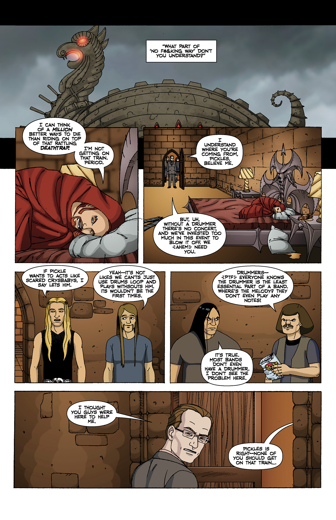 Read online Dethklok comic -  Issue #3 - 5