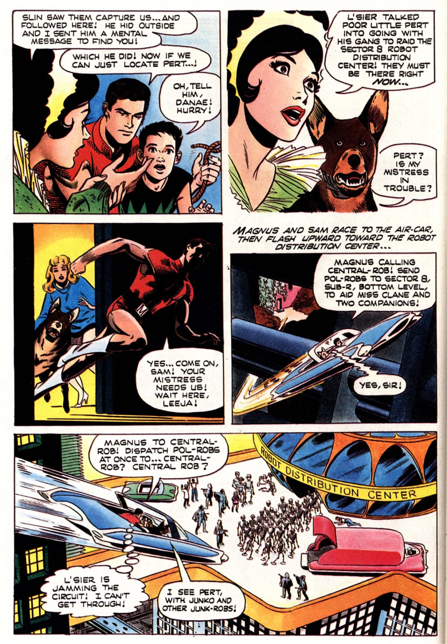 Read online Vintage Magnus, Robot Fighter comic -  Issue #4 - 21