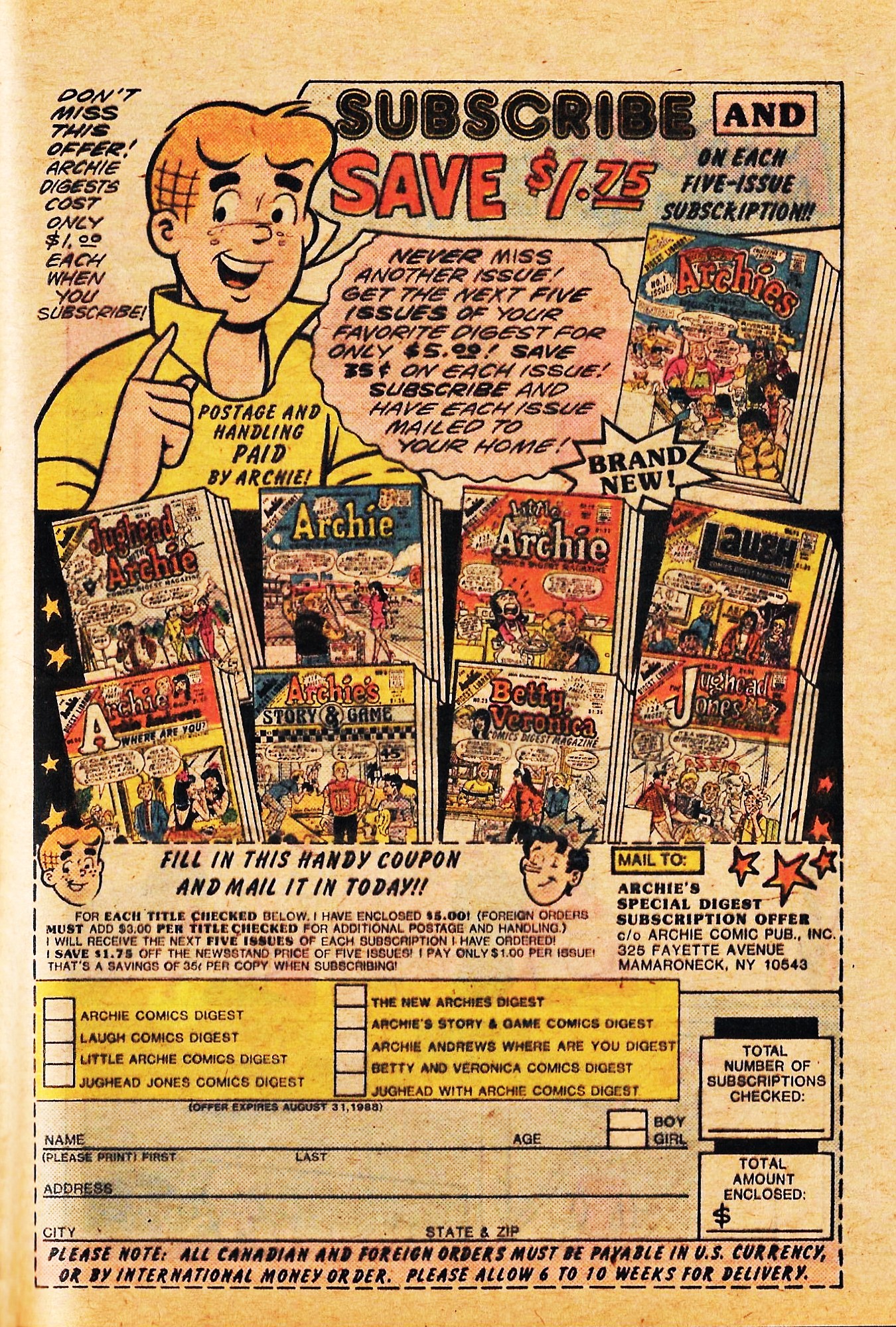 Read online Betty and Veronica Digest Magazine comic -  Issue #30 - 97