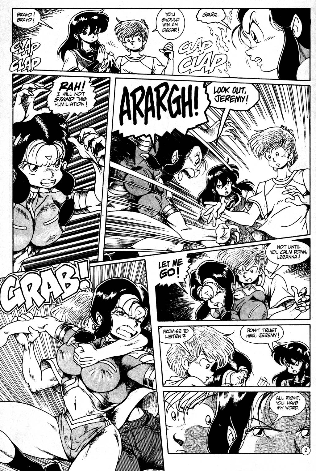 Read online Ninja High School (1986) comic -  Issue #35 - 4