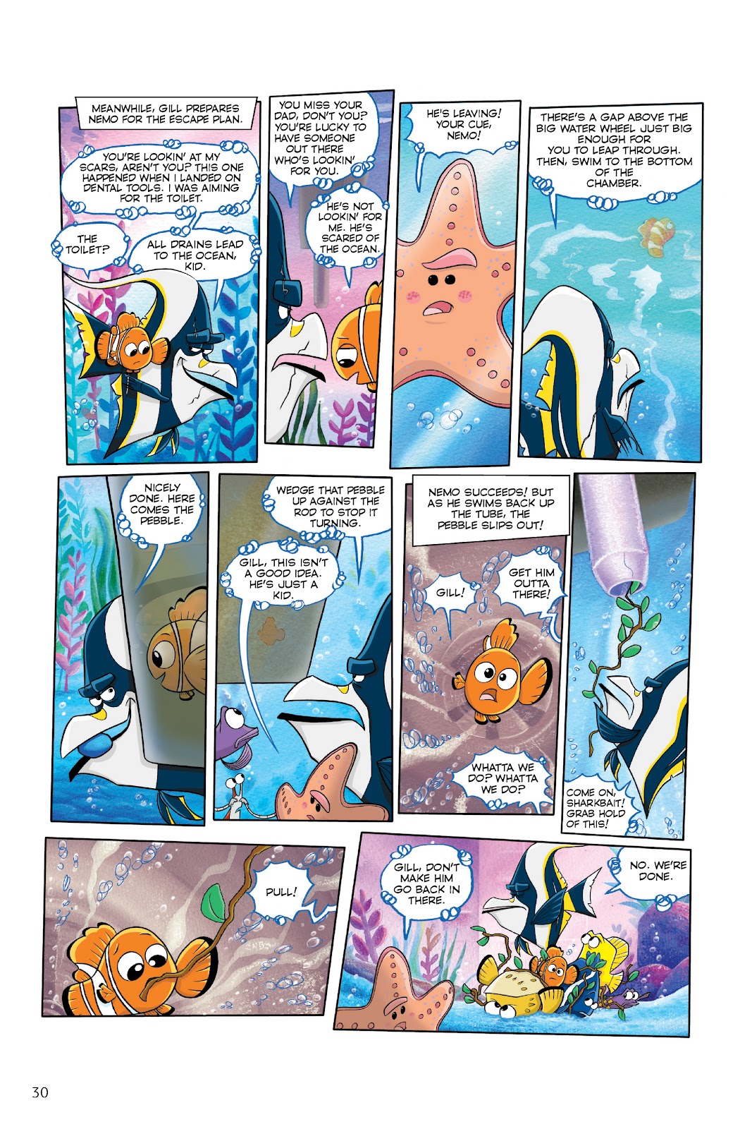 Disney/PIXAR Finding Nemo and Finding Dory: The Story of the Movies in Comics issue TPB - Page 30