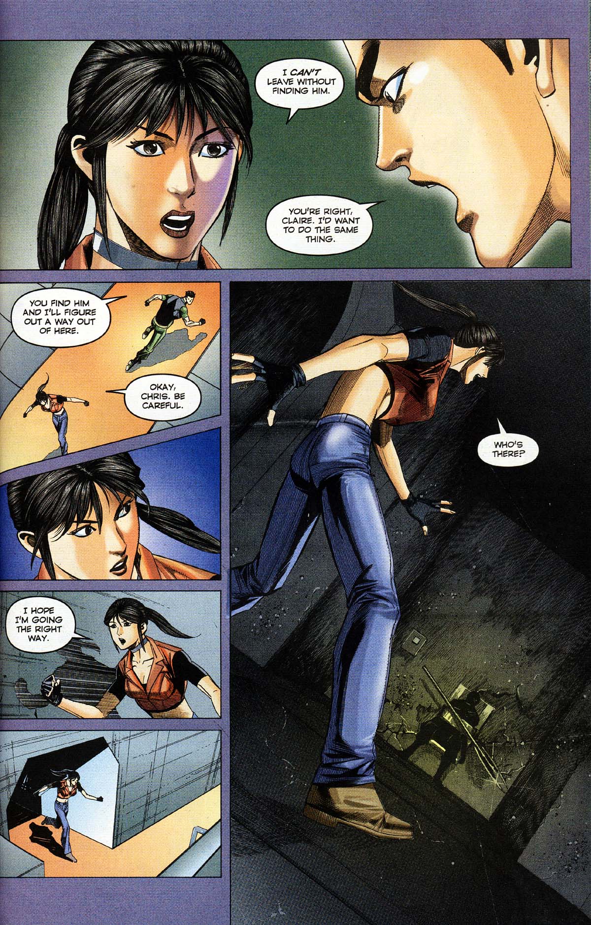 Read online Resident Evil Code: Veronica comic -  Issue #4 - 99