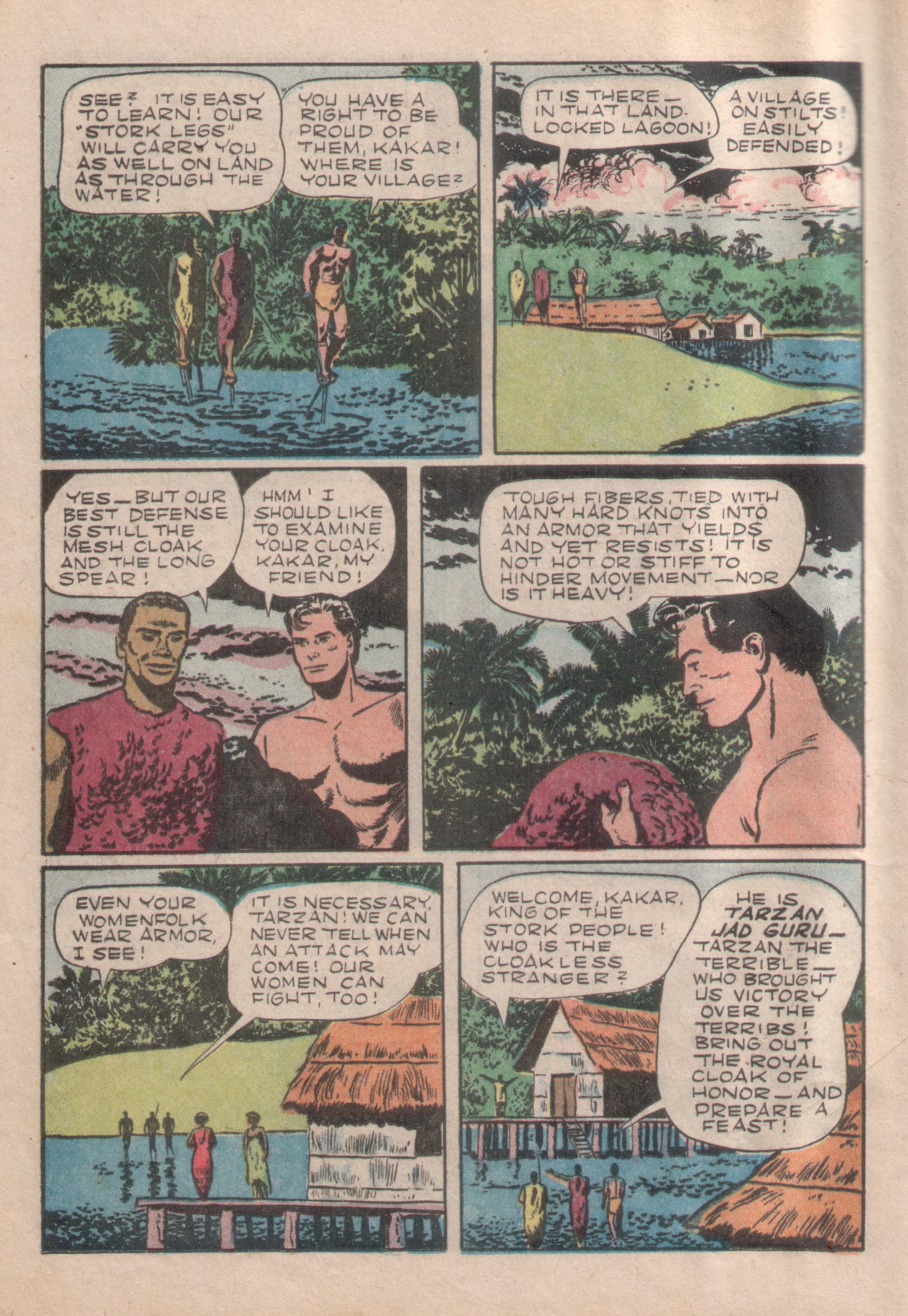 Read online Tarzan (1948) comic -  Issue #42 - 8