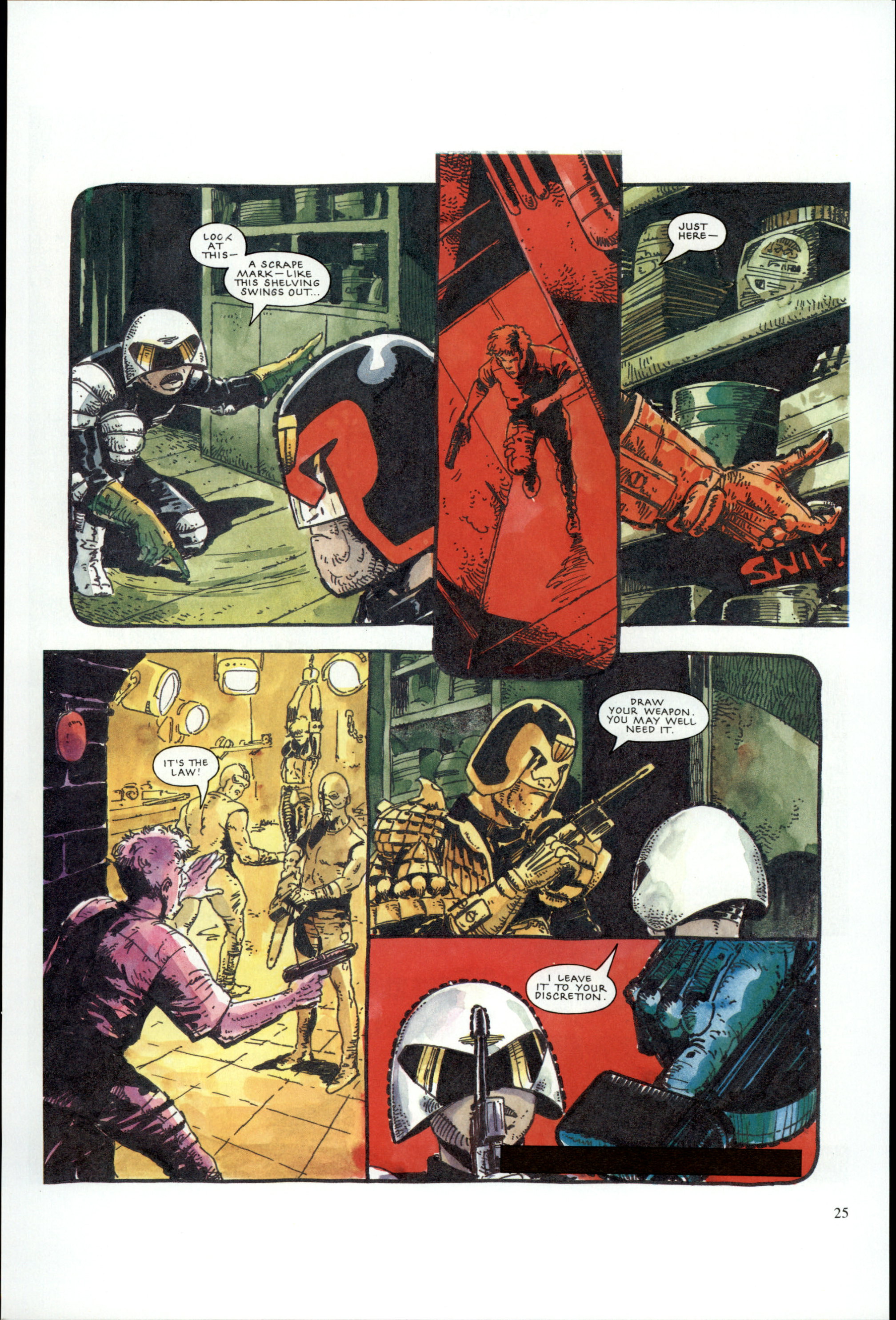 Read online Dredd Rules! comic -  Issue #17 - 27