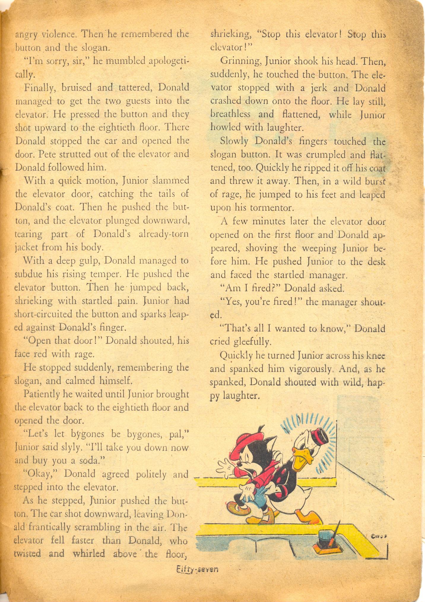 Read online Walt Disney's Comics and Stories comic -  Issue #21 - 59