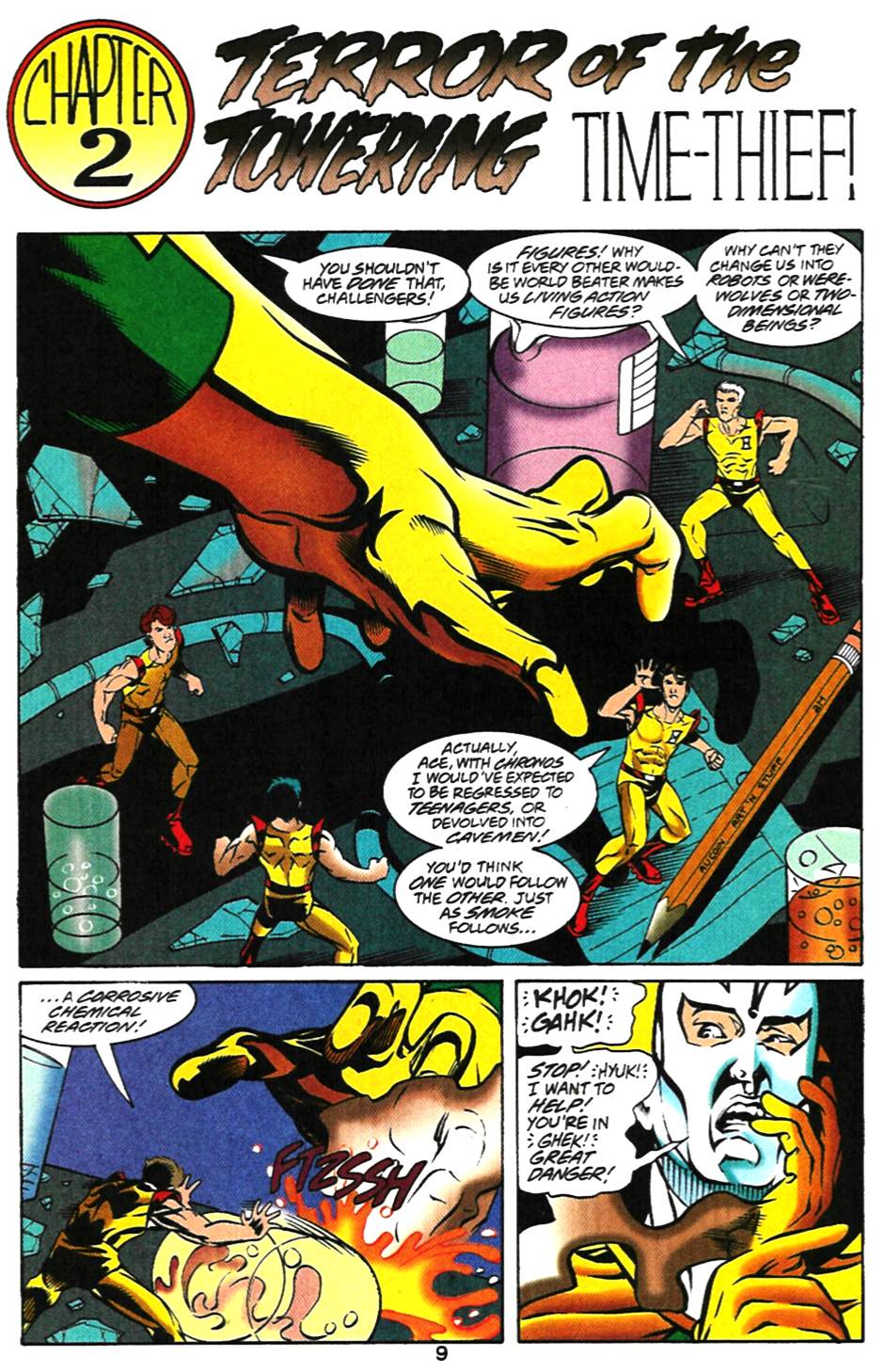 Read online Silver Age: Challengers of the Unknown comic -  Issue # Full - 10