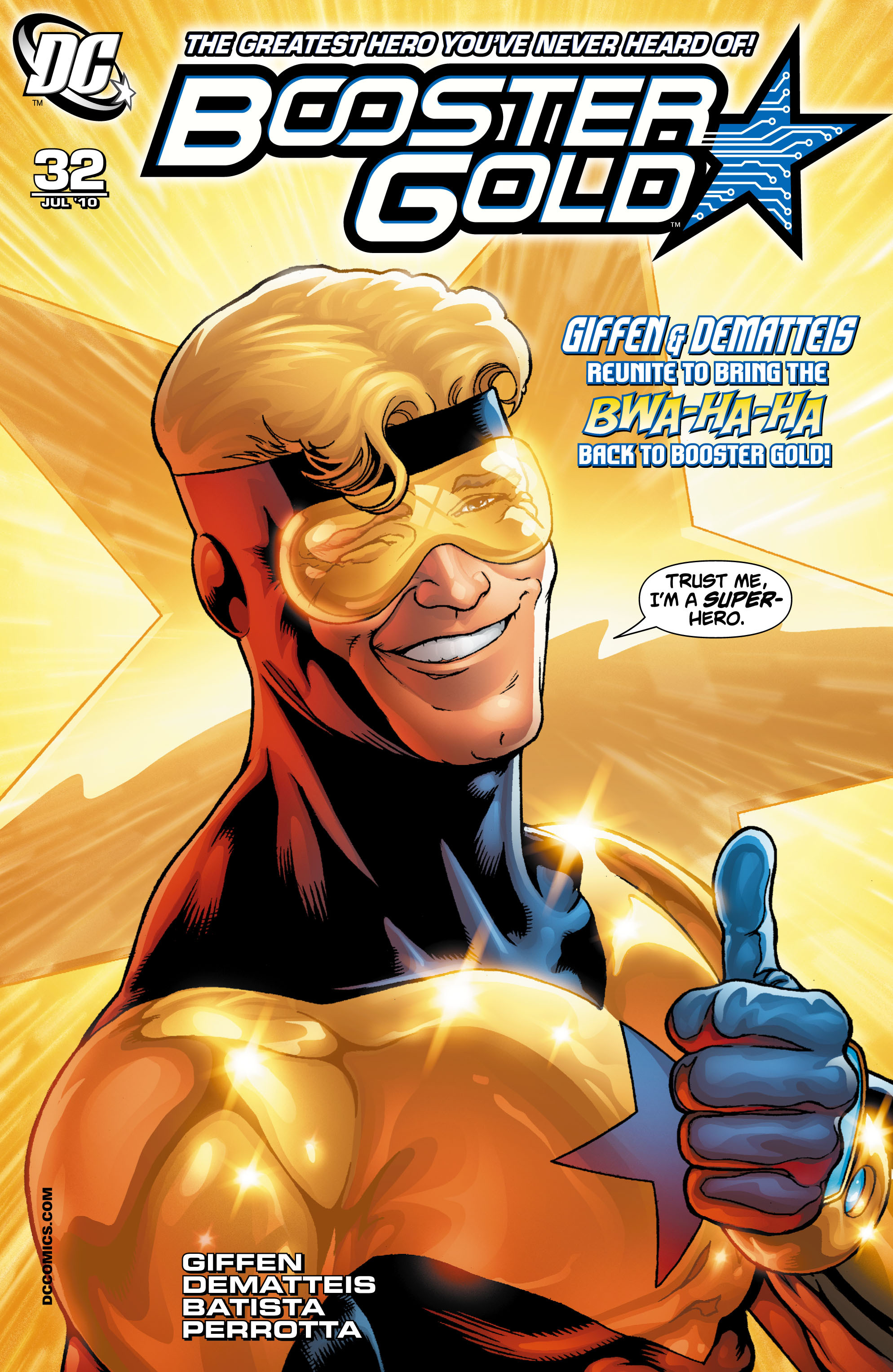 Read online Booster Gold (2007) comic -  Issue #32 - 1