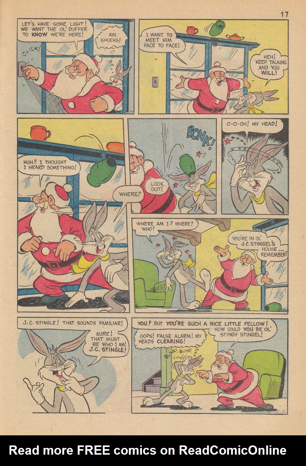 Read online Bugs Bunny's Christmas Funnies comic -  Issue # TPB 6 - 19